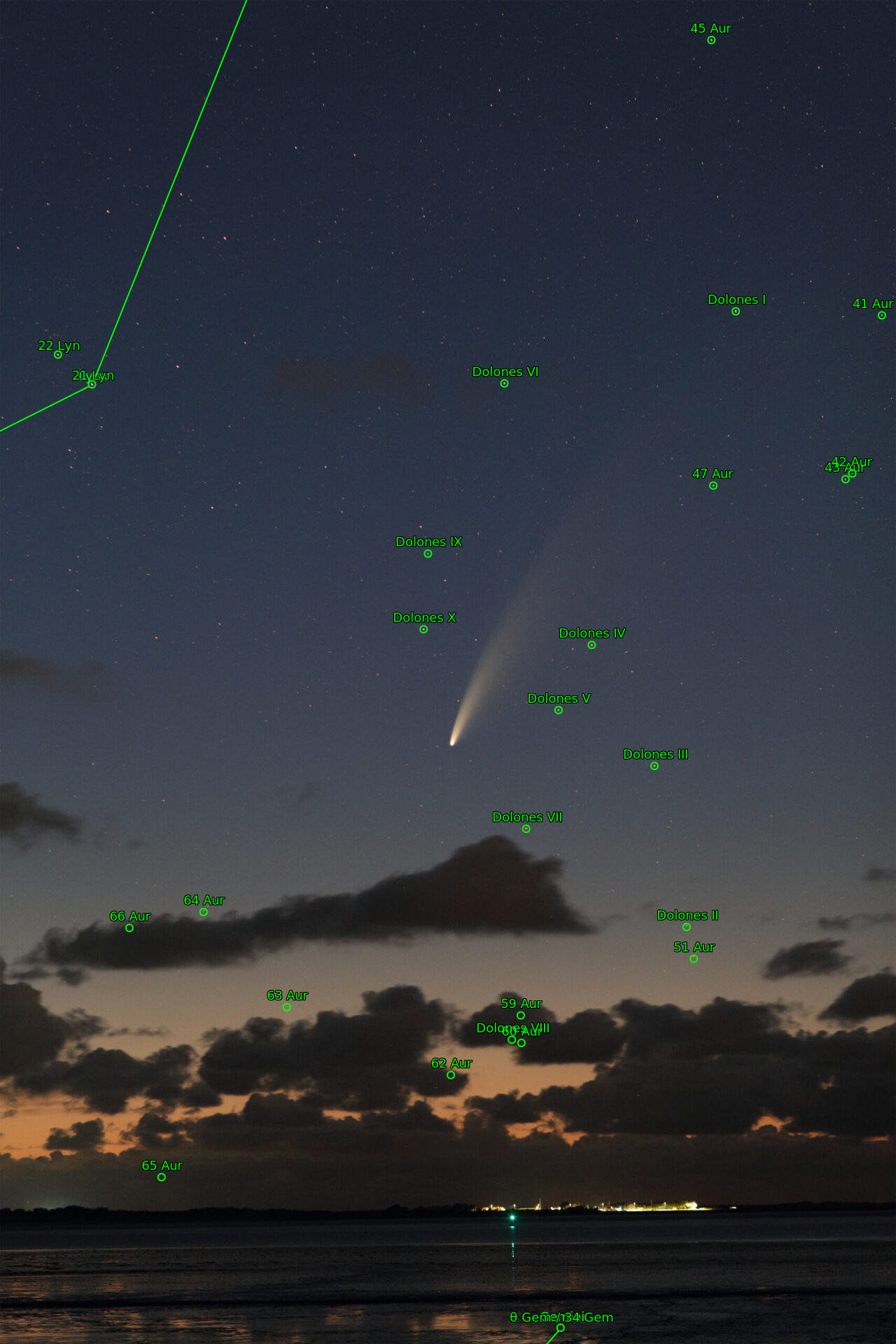 Sternkarten-Overlay (Astrometry.net)