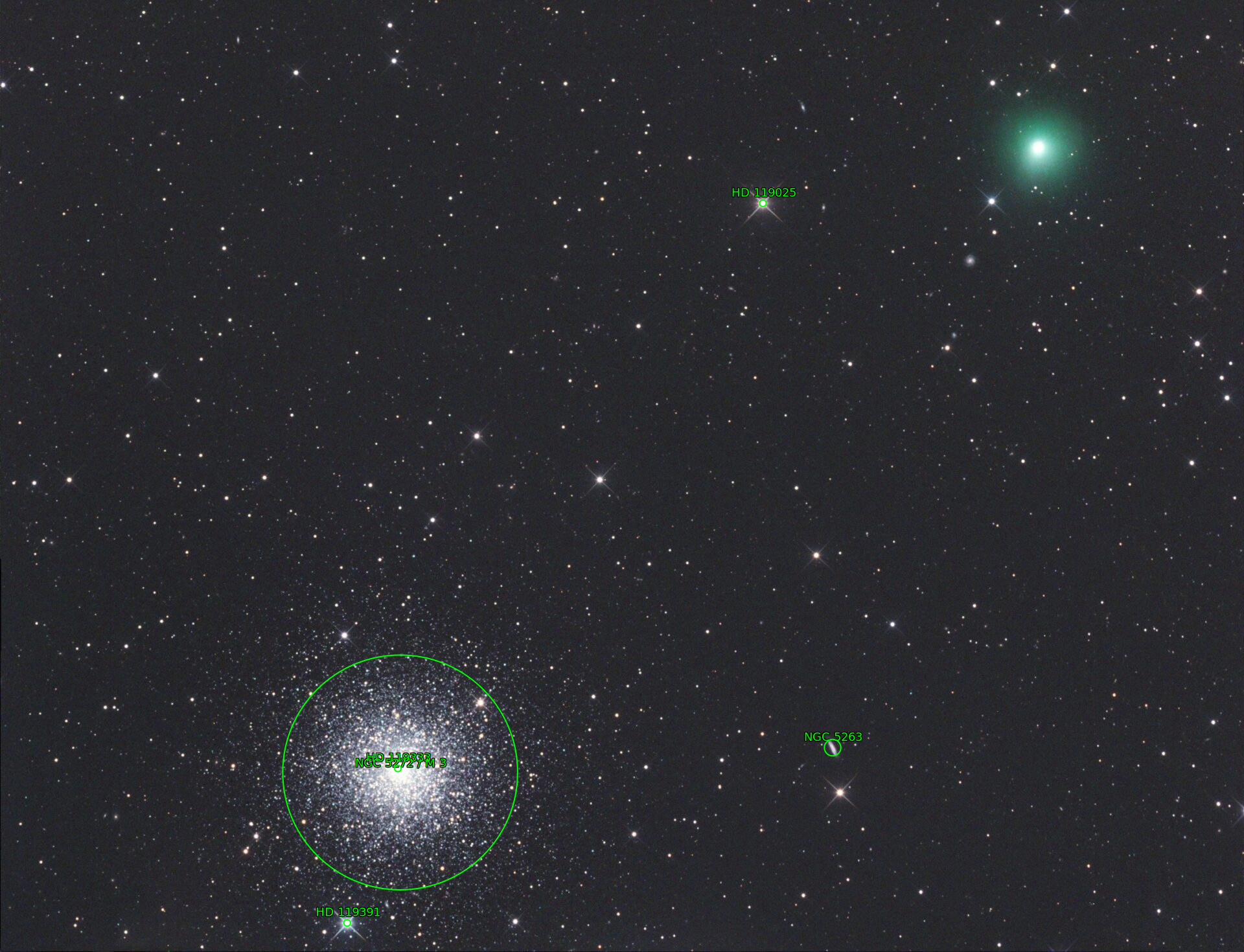 Sternkarten-Overlay (Astrometry.net)