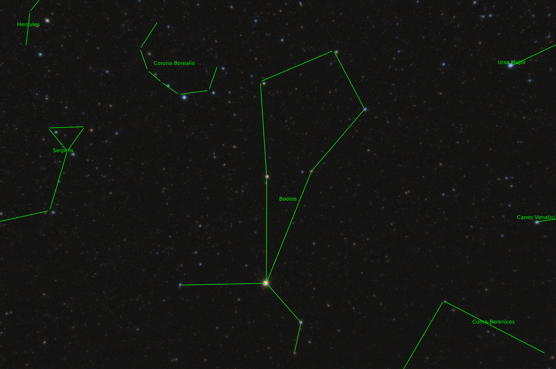 Sternkarten-Overlay (Astrometry.net)