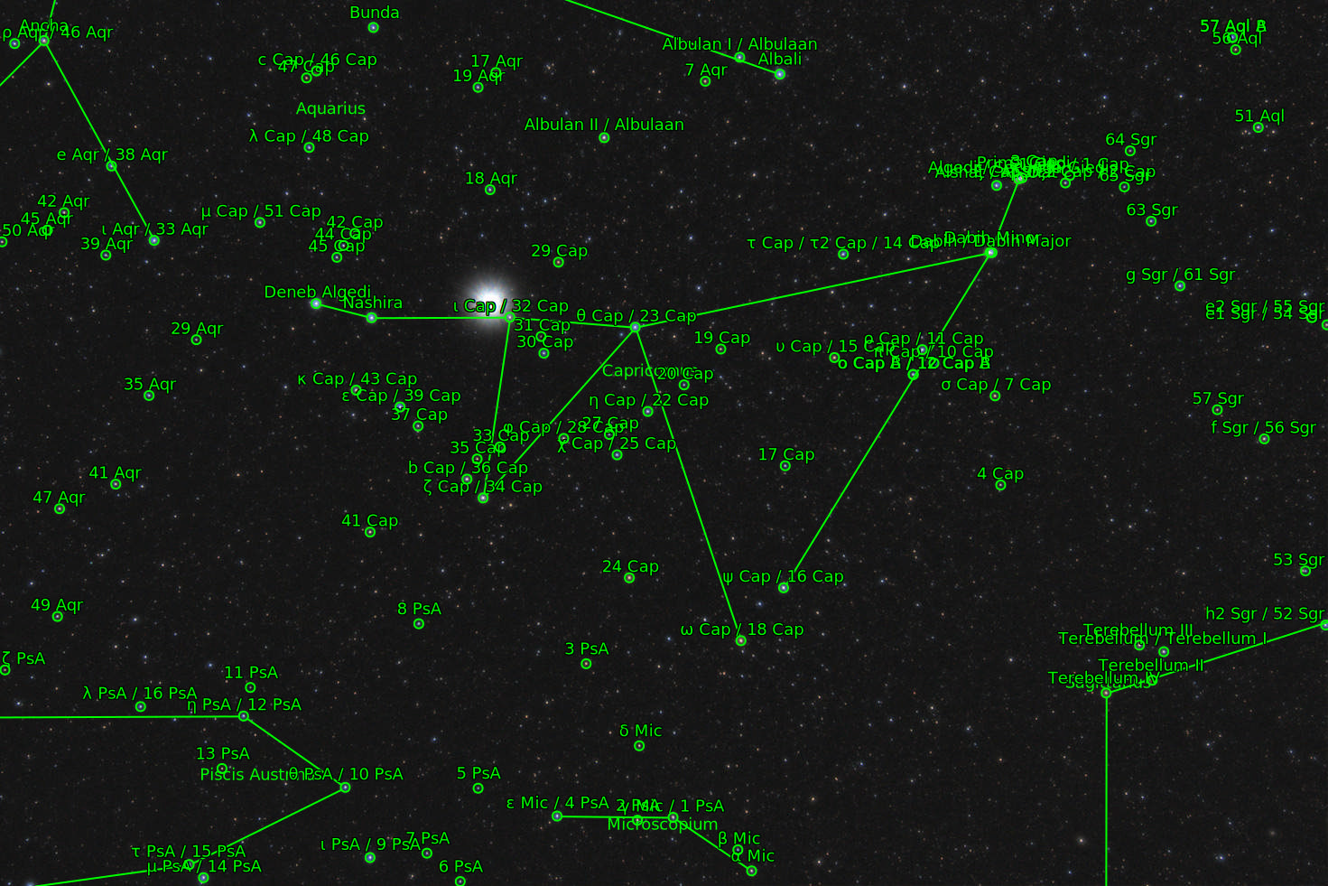Sternkarten-Overlay (Astrometry.net)