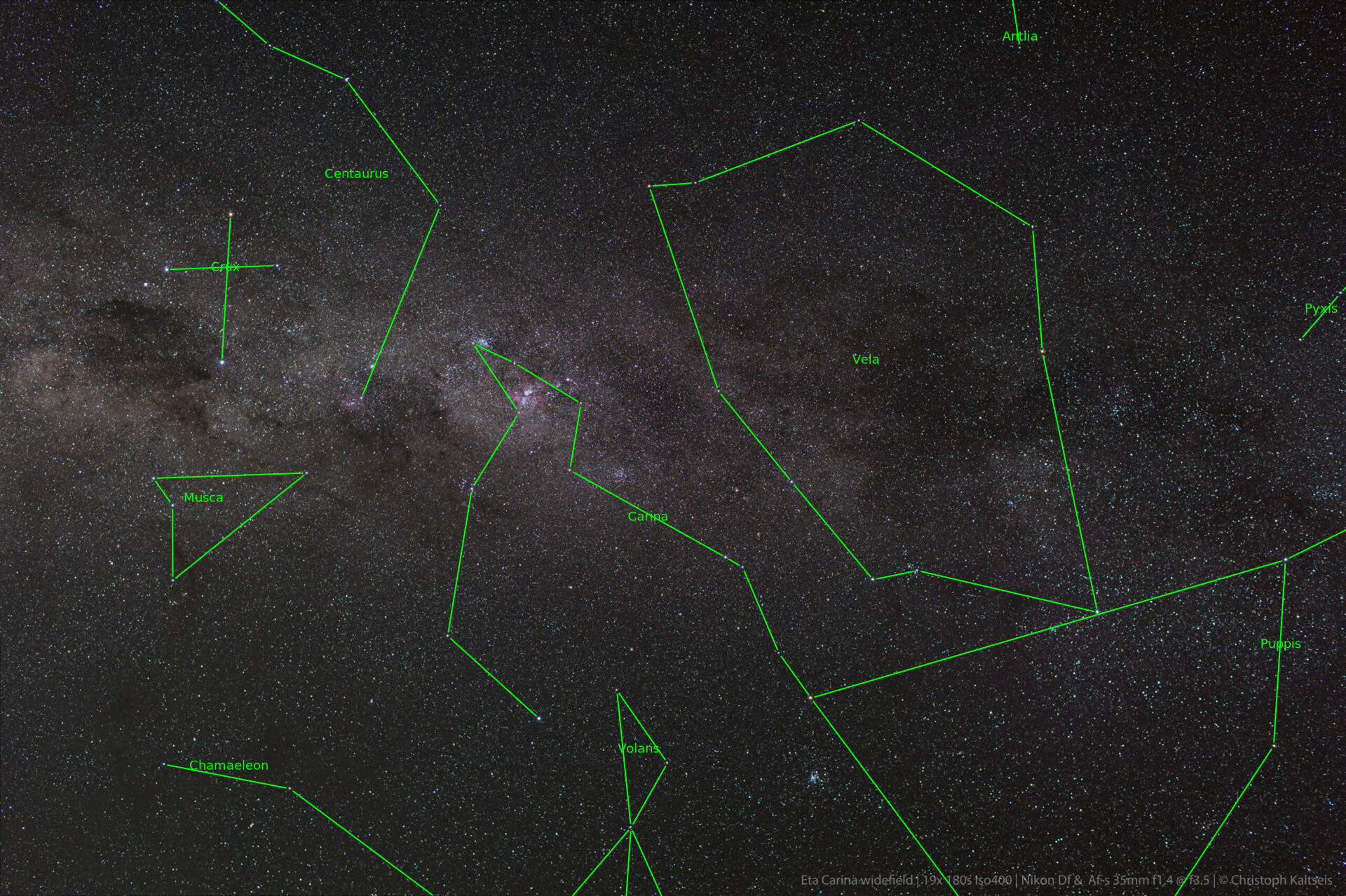 Sternkarten-Overlay (Astrometry.net)
