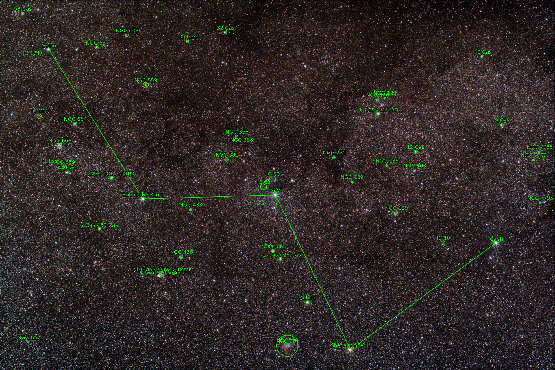 Sternkarten-Overlay (Astrometry.net)