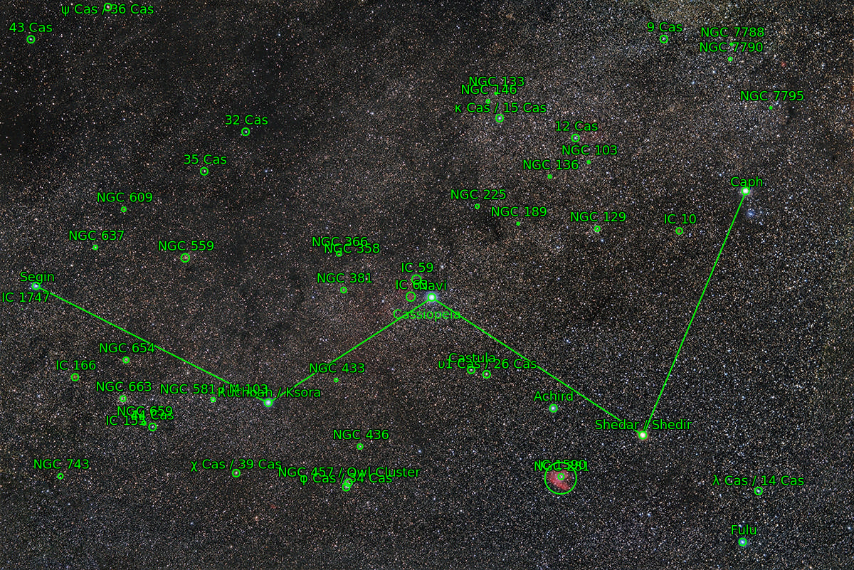 Sternkarten-Overlay (Astrometry.net)