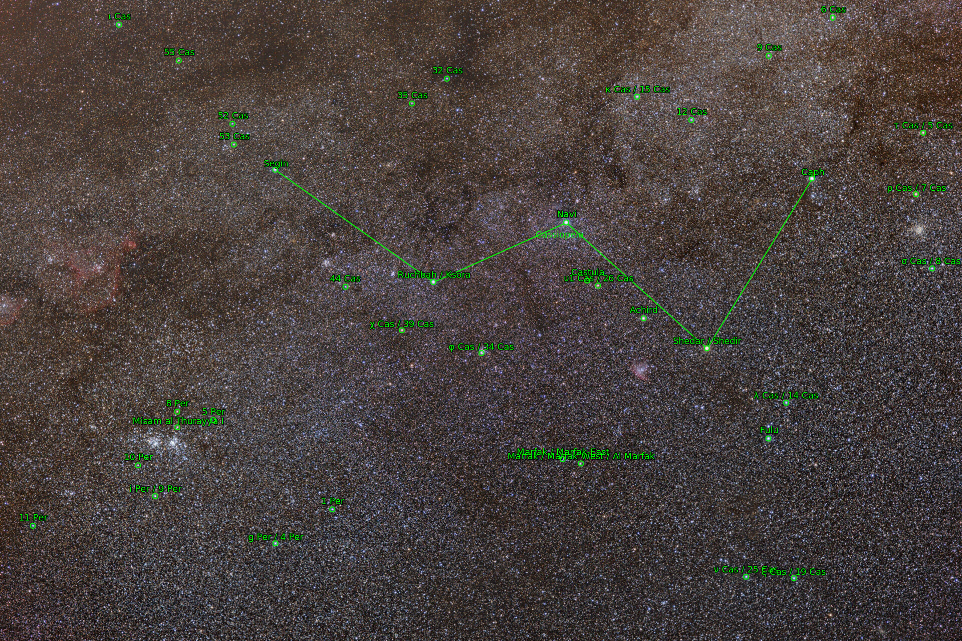 Sternkarten-Overlay (Astrometry.net)