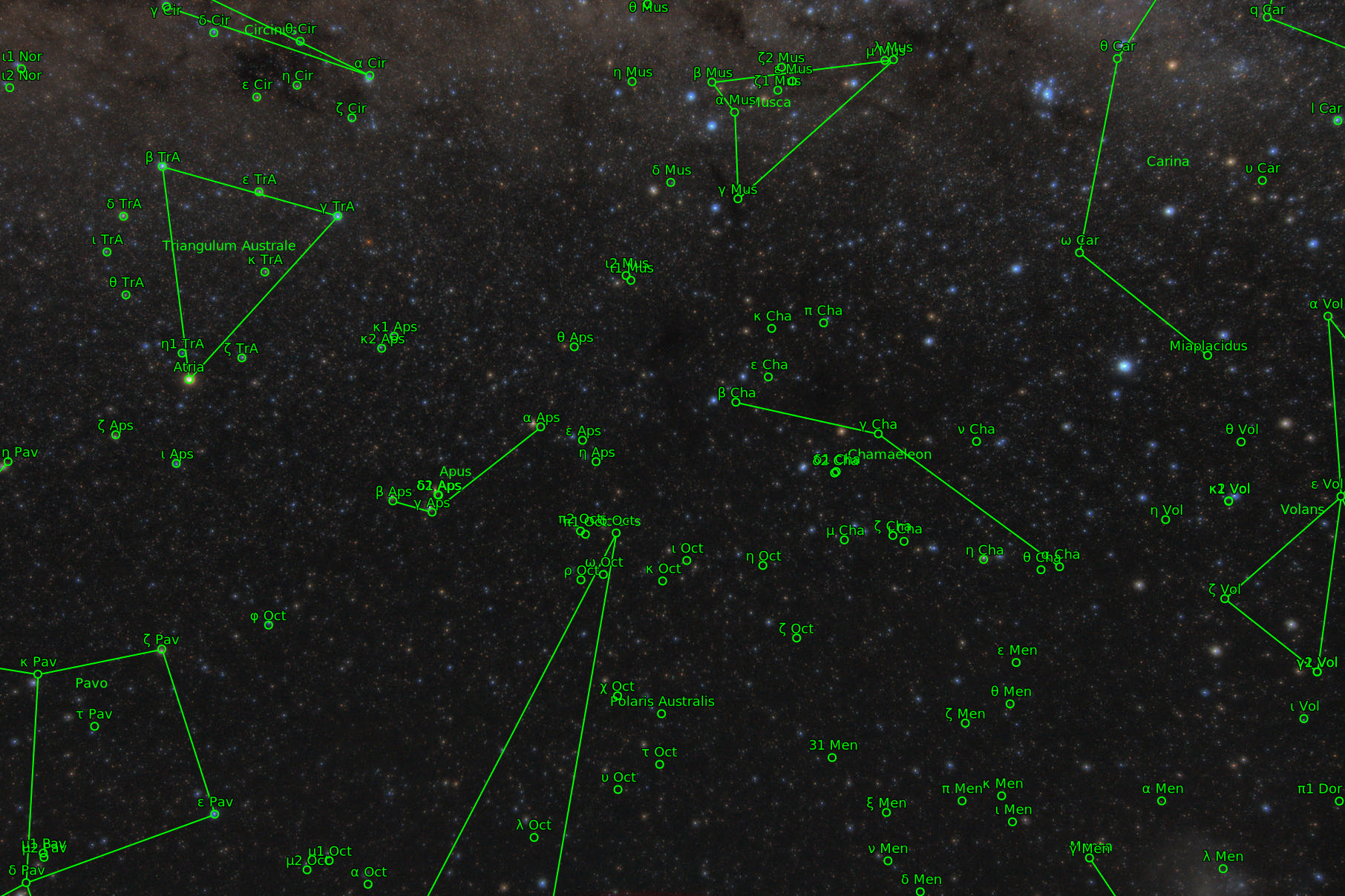Sternkarten-Overlay (Astrometry.net)