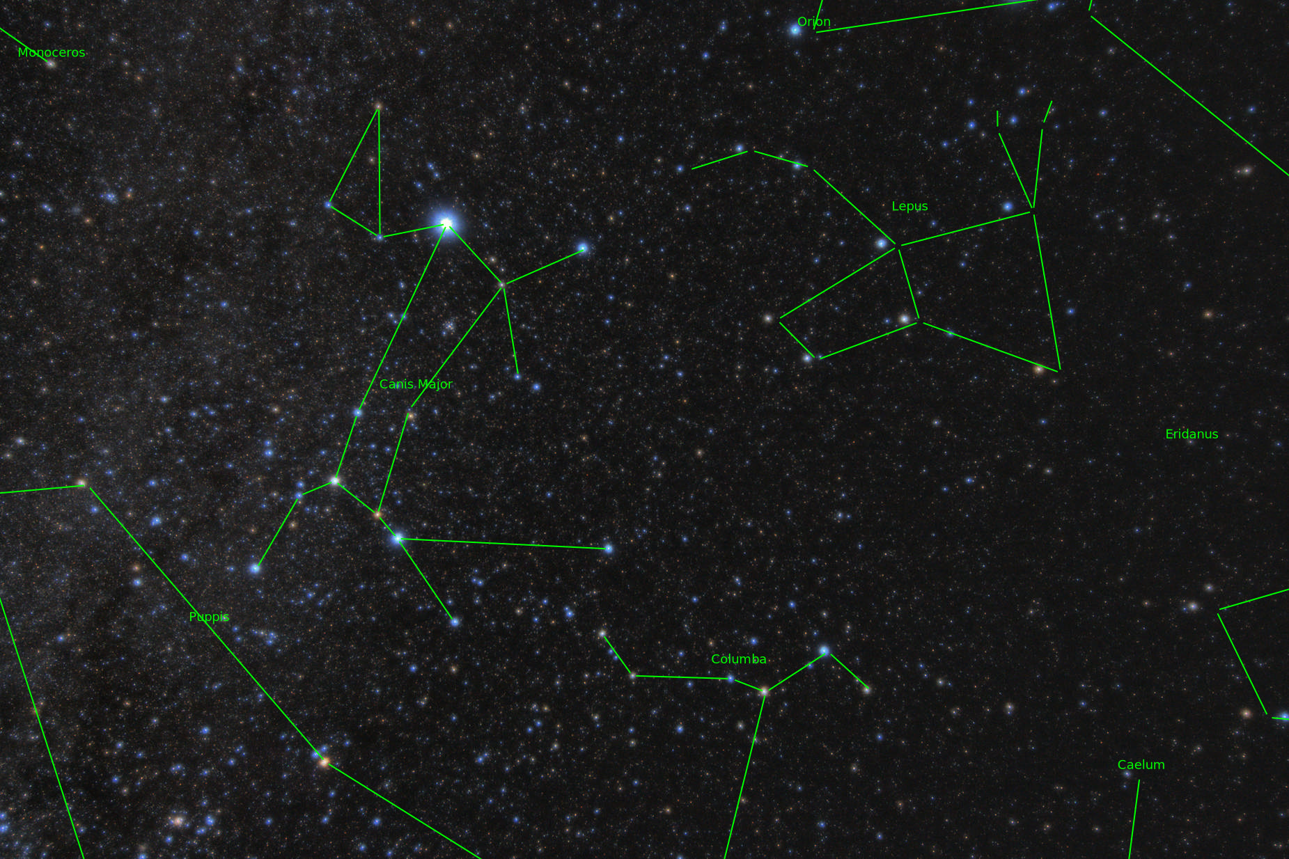 Sternkarten-Overlay (Astrometry.net)