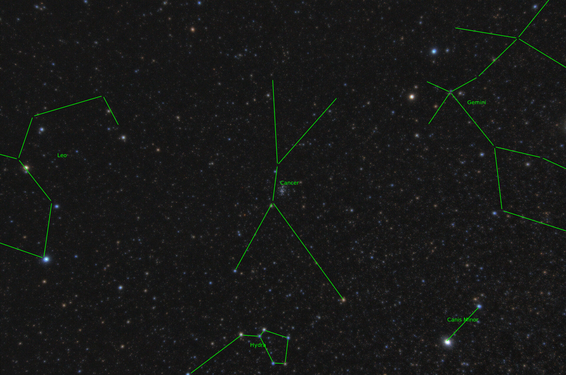 Sternkarten-Overlay (Astrometry.net)