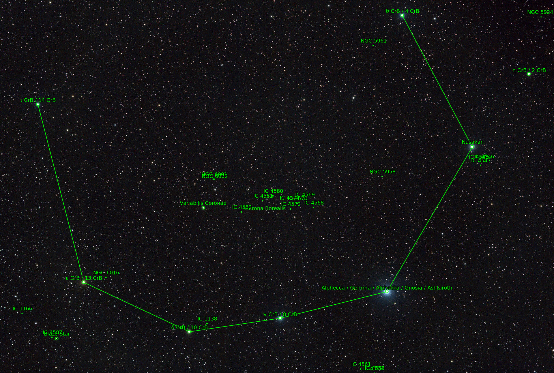 Sternkarten-Overlay (Astrometry.net)