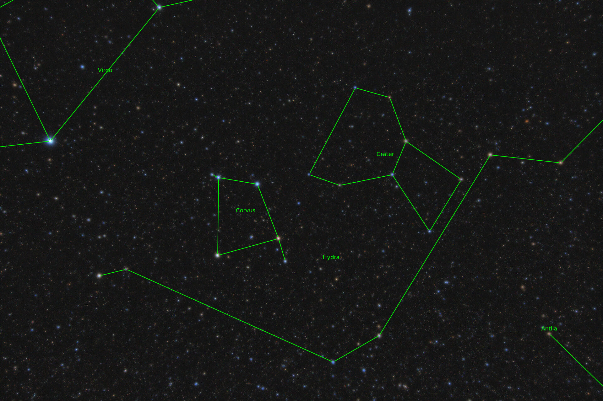 Sternkarten-Overlay (Astrometry.net)