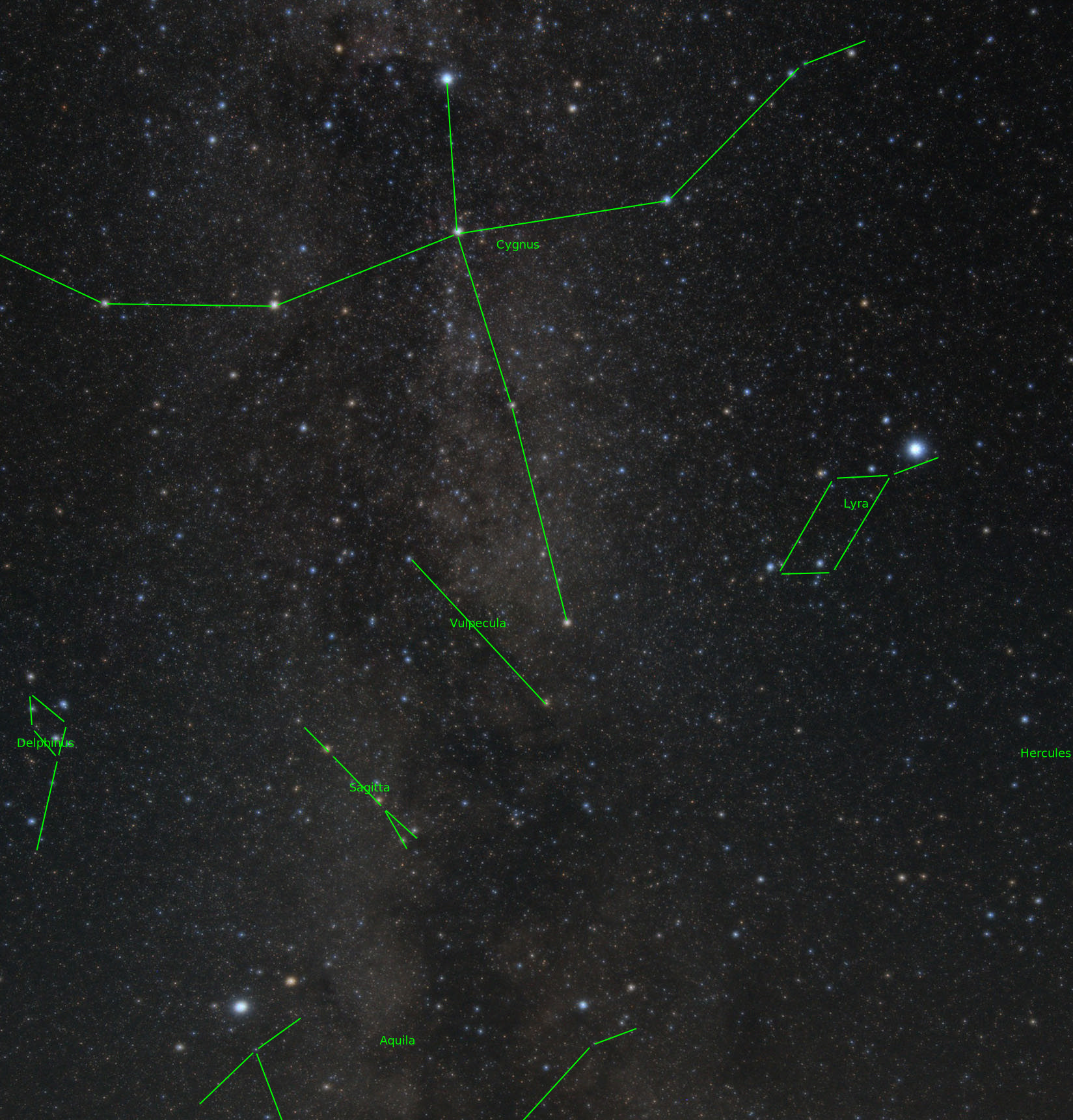 Sternkarten-Overlay (Astrometry.net)