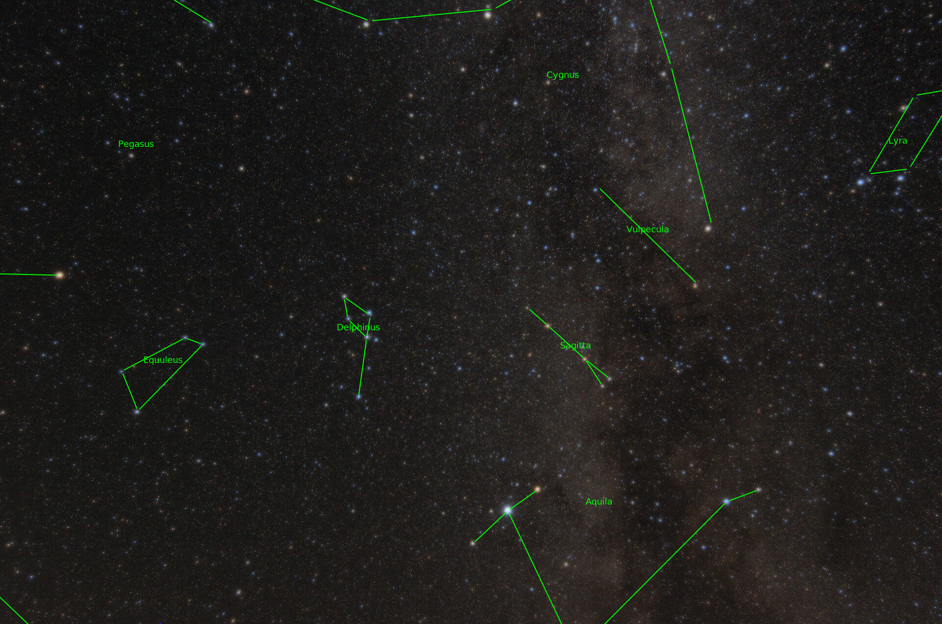 Sternkarten-Overlay (Astrometry.net)