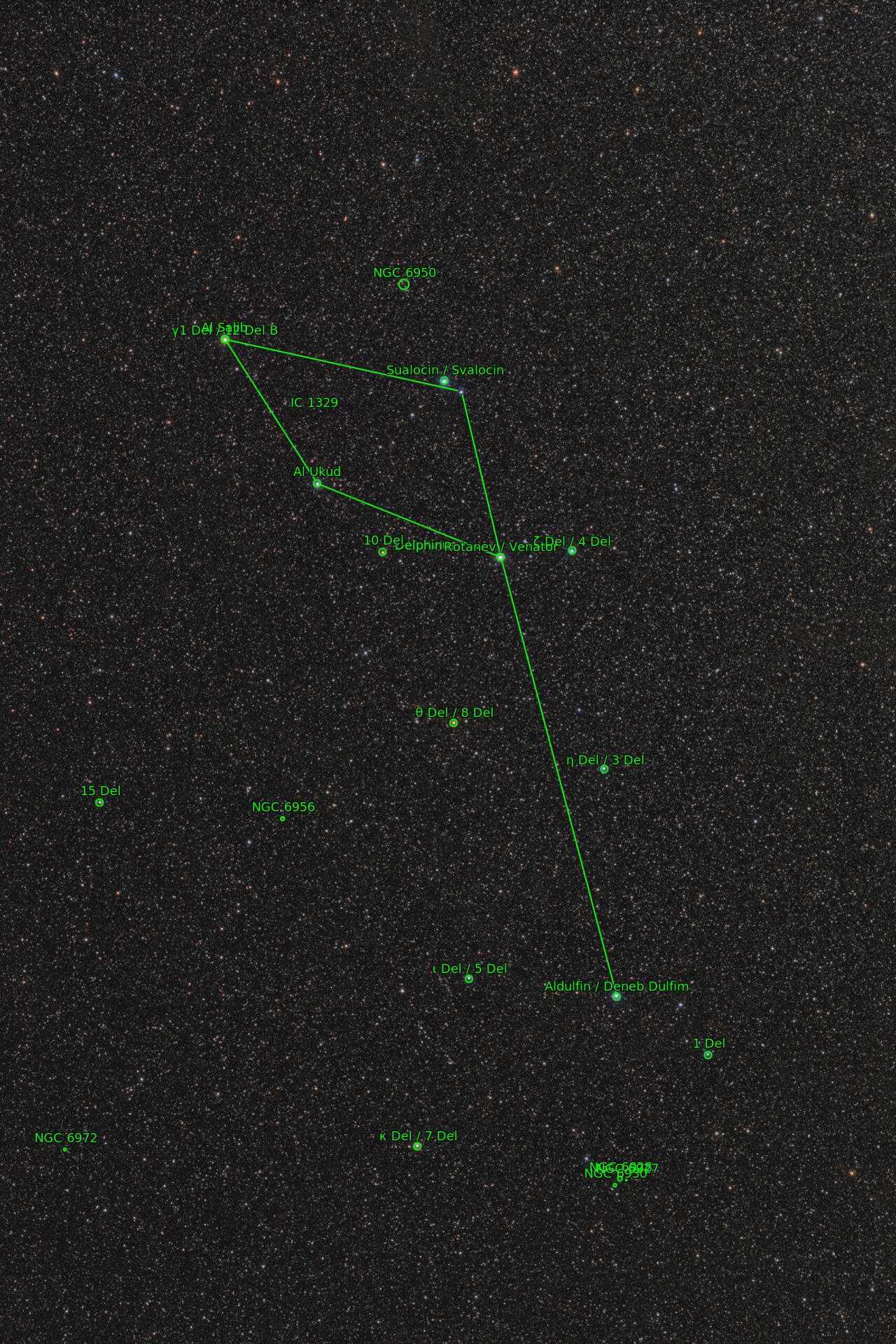 Sternkarten-Overlay (Astrometry.net)