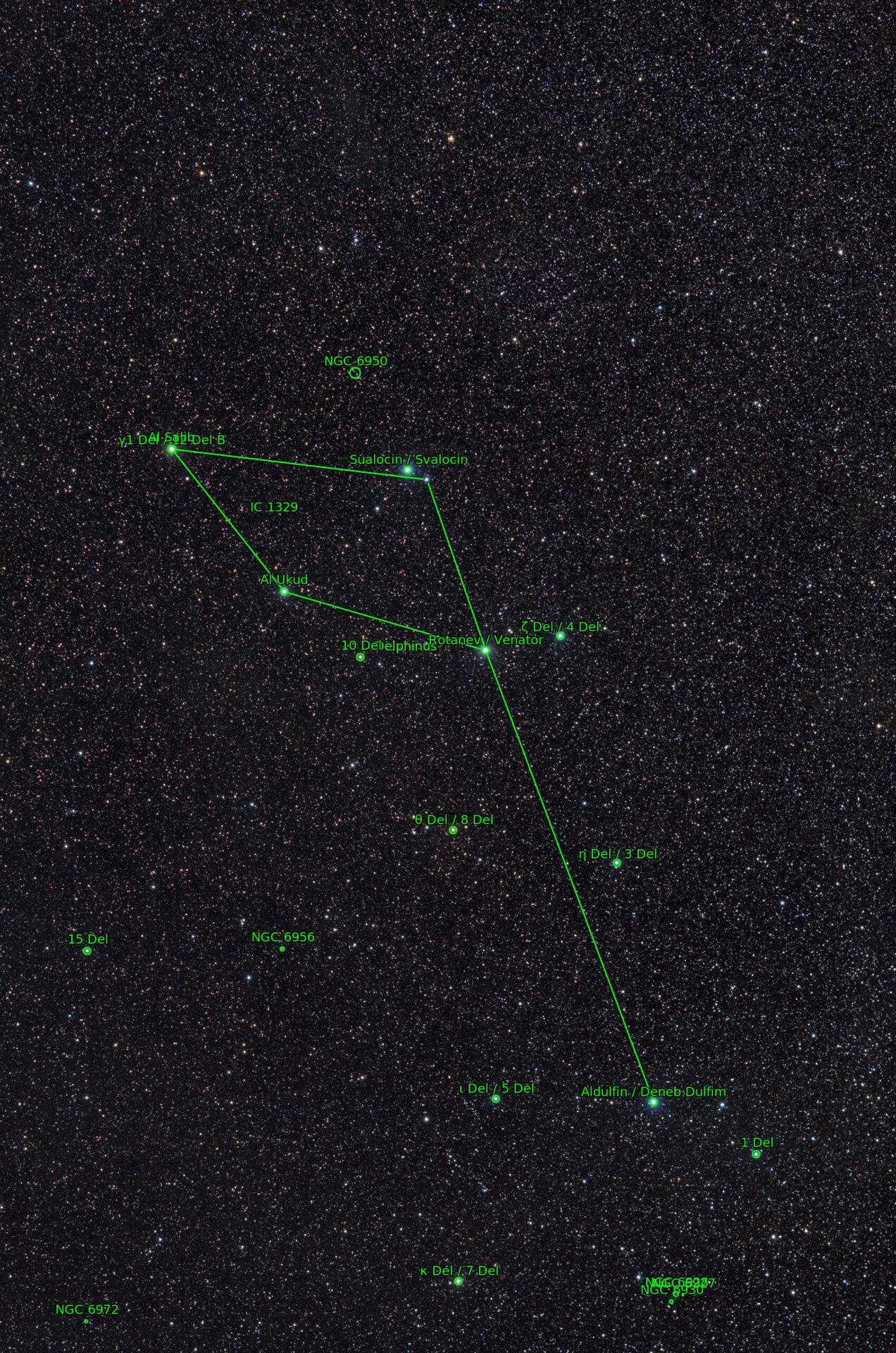 Sternkarten-Overlay (Astrometry.net)