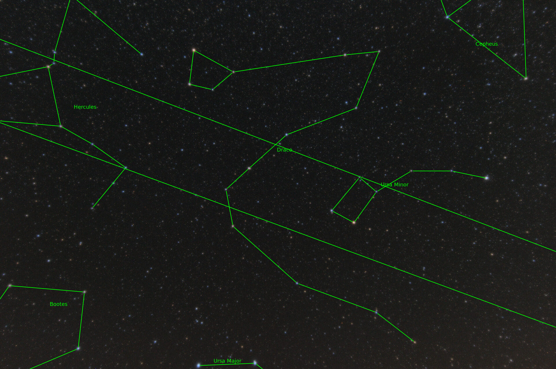 Sternkarten-Overlay (Astrometry.net)