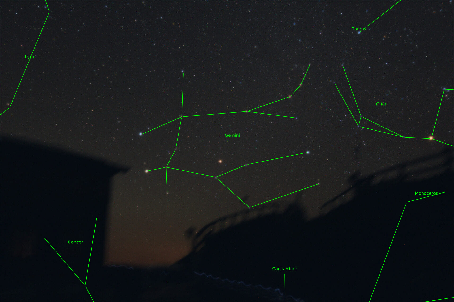 Sternkarten-Overlay (Astrometry.net)
