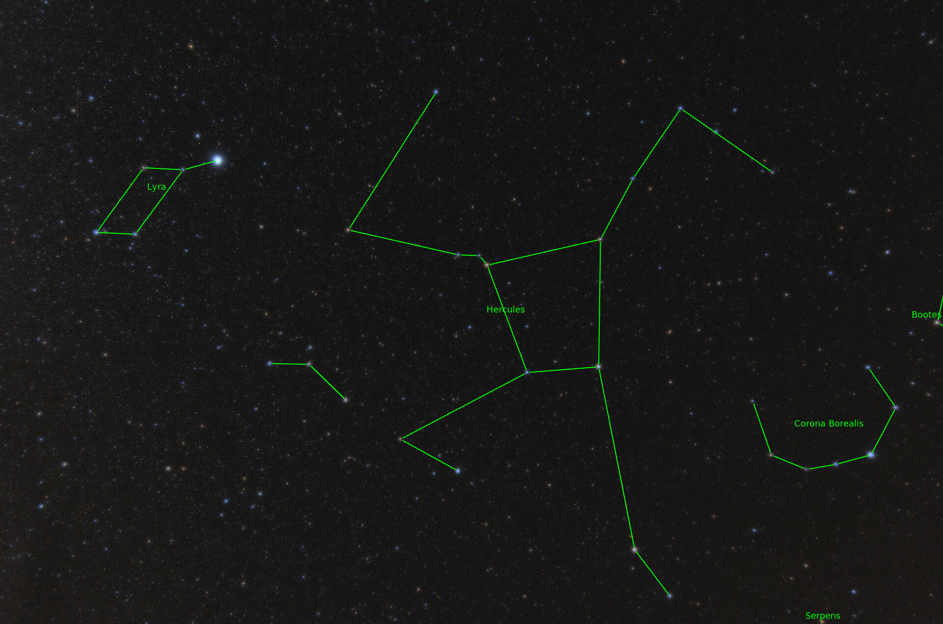 Sternkarten-Overlay (Astrometry.net)