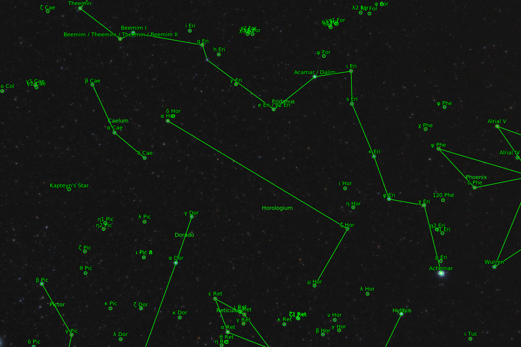 Sternkarten-Overlay (Astrometry.net)