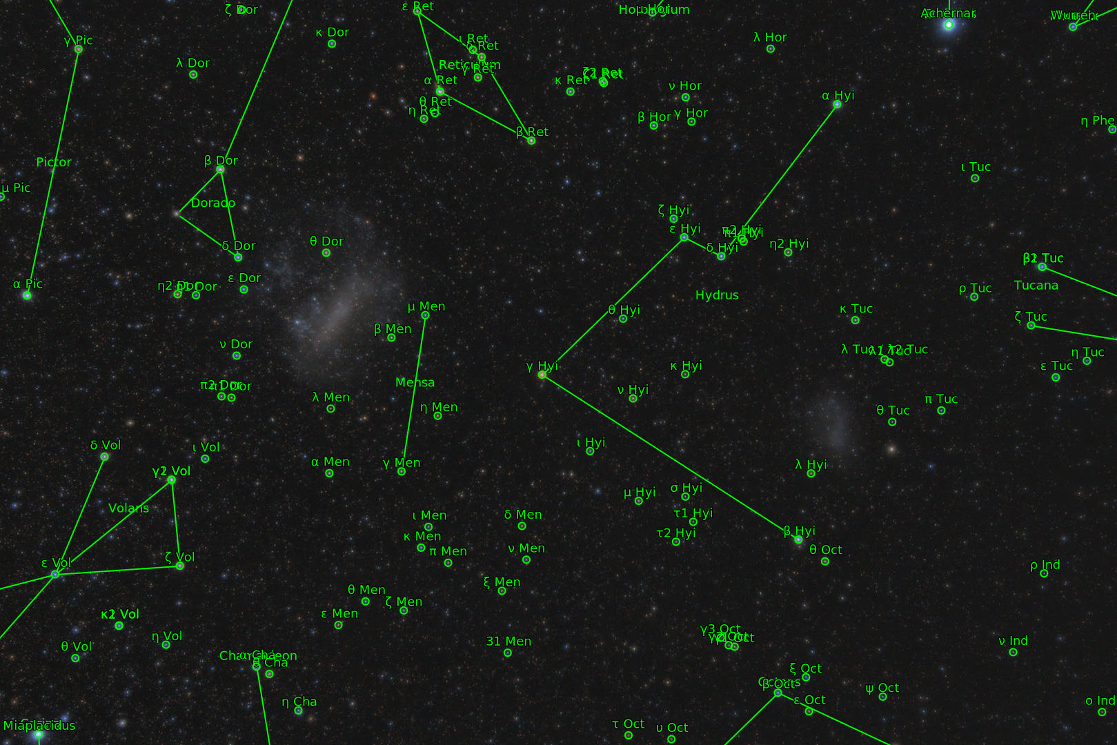 Sternkarten-Overlay (Astrometry.net)