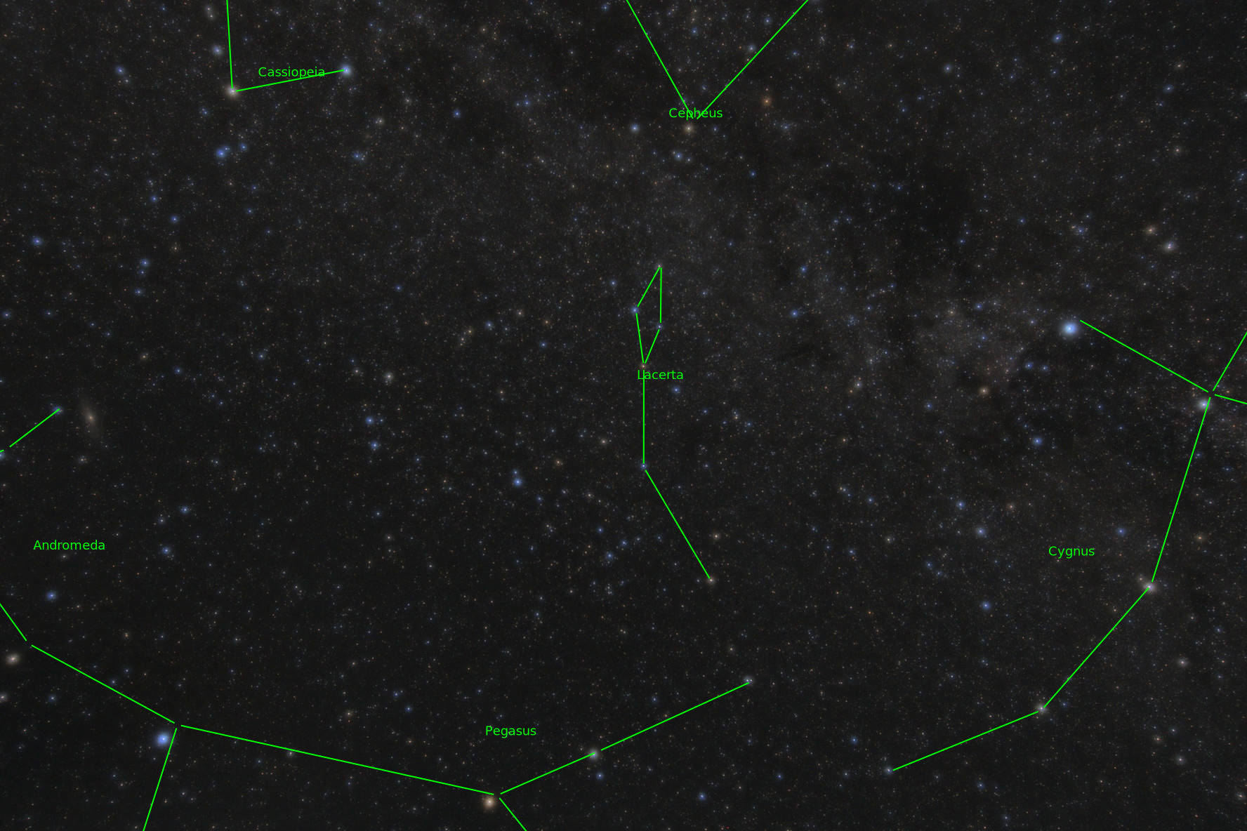 Sternkarten-Overlay (Astrometry.net)