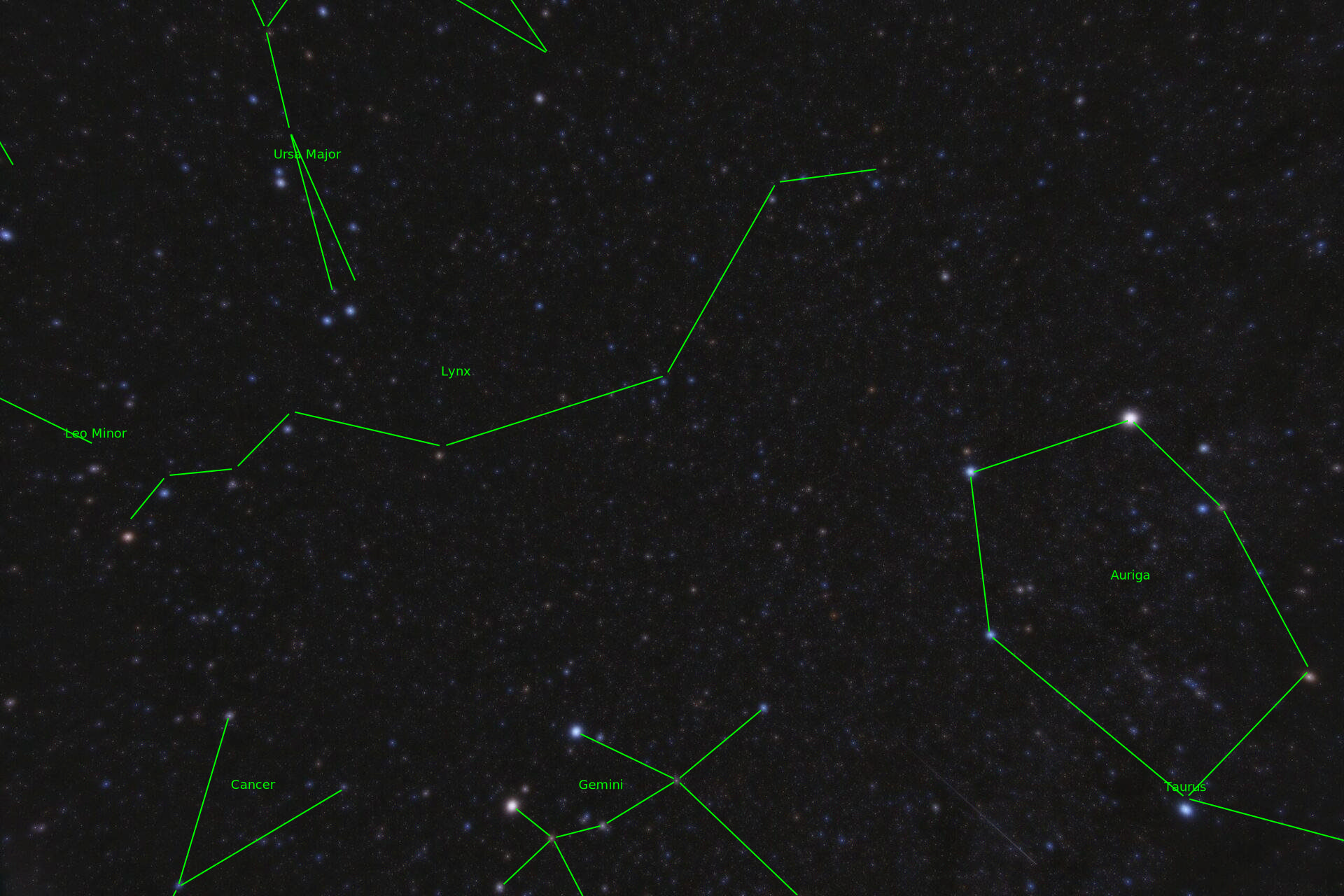 Sternkarten-Overlay (Astrometry.net)