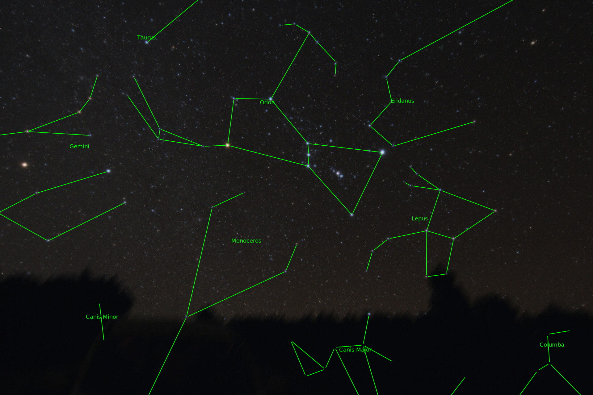 Sternkarten-Overlay (Astrometry.net)