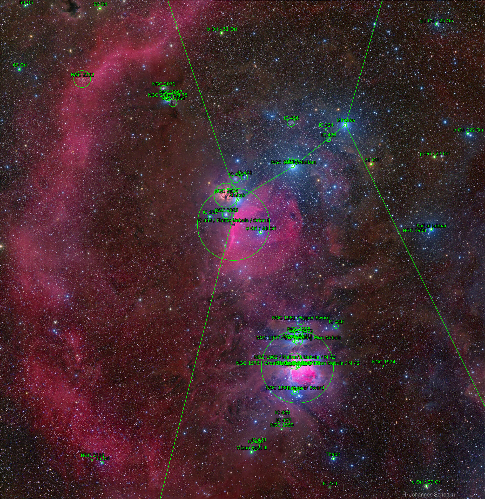 Sternkarten-Overlay (Astrometry.net)