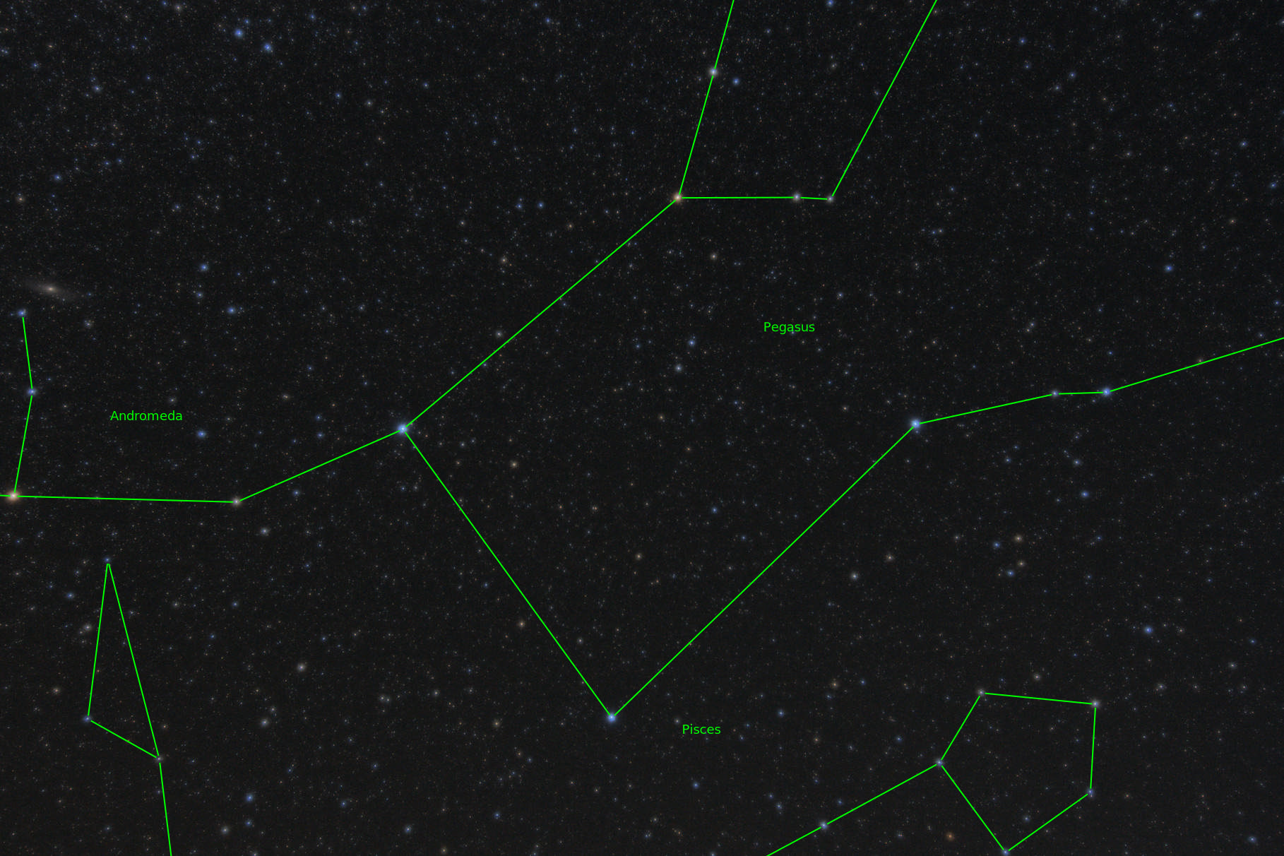 Sternkarten-Overlay (Astrometry.net)