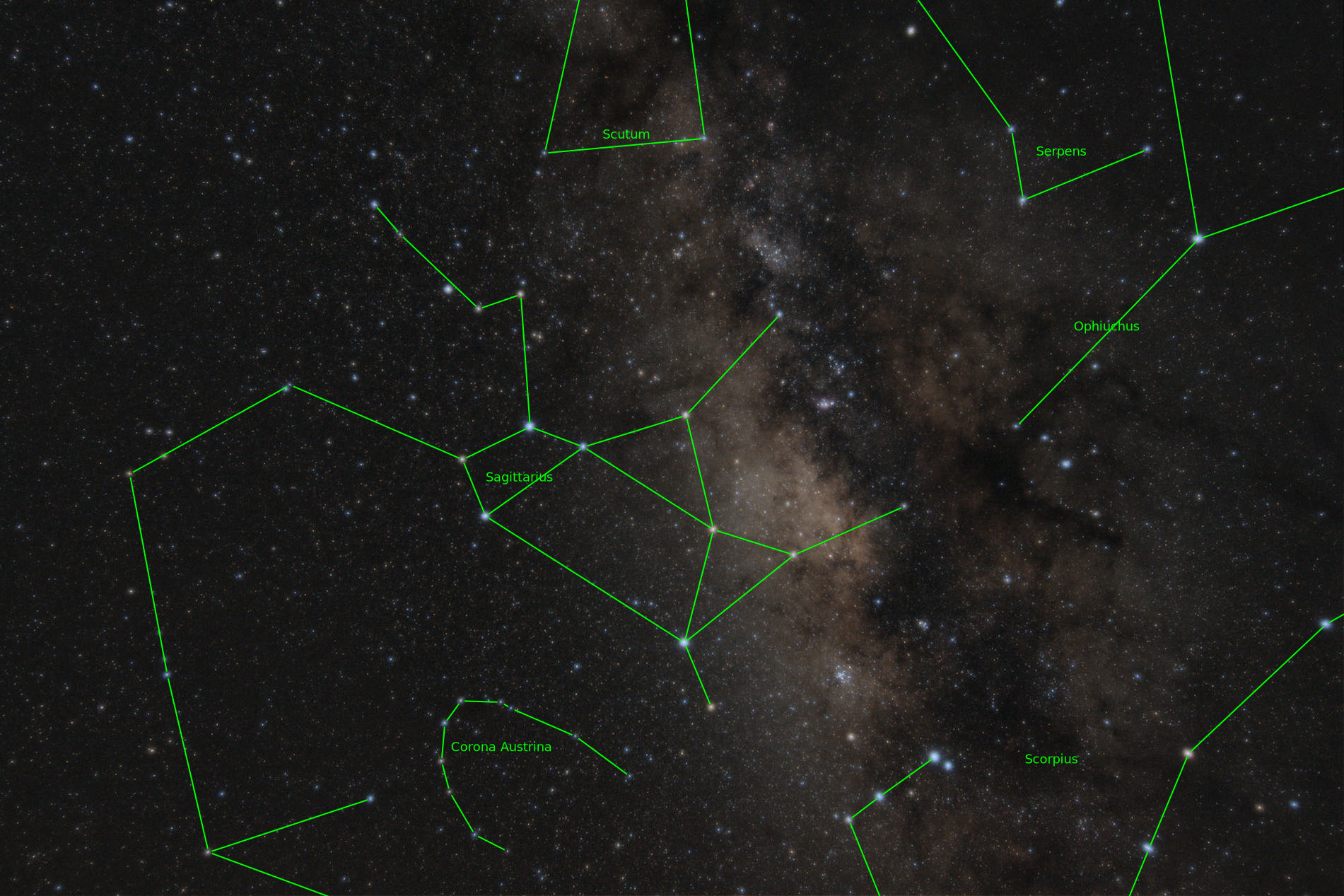 Sternkarten-Overlay (Astrometry.net)