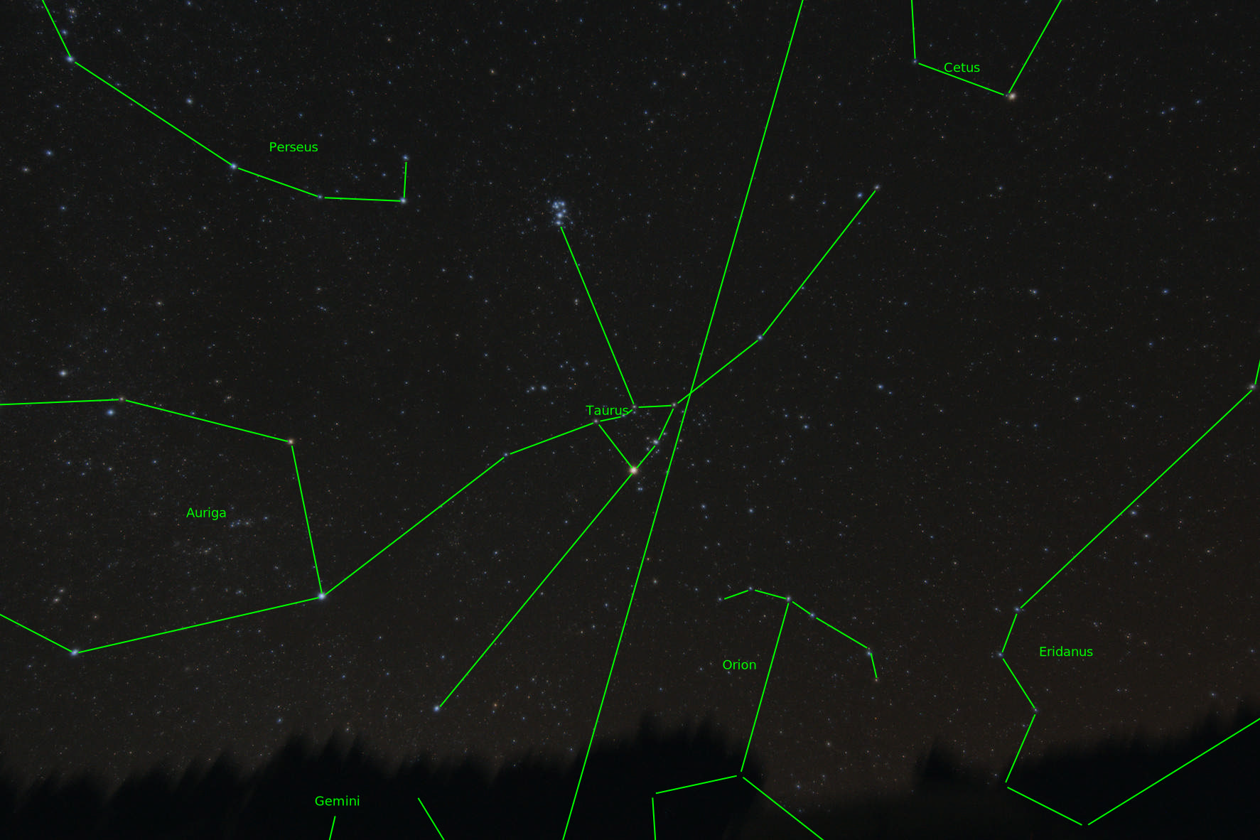 Sternkarten-Overlay (Astrometry.net)