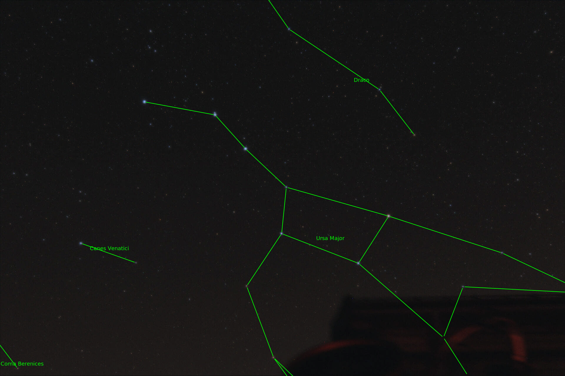 Sternkarten-Overlay (Astrometry.net)