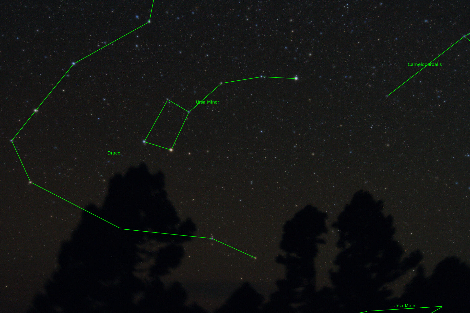 Sternkarten-Overlay (Astrometry.net)