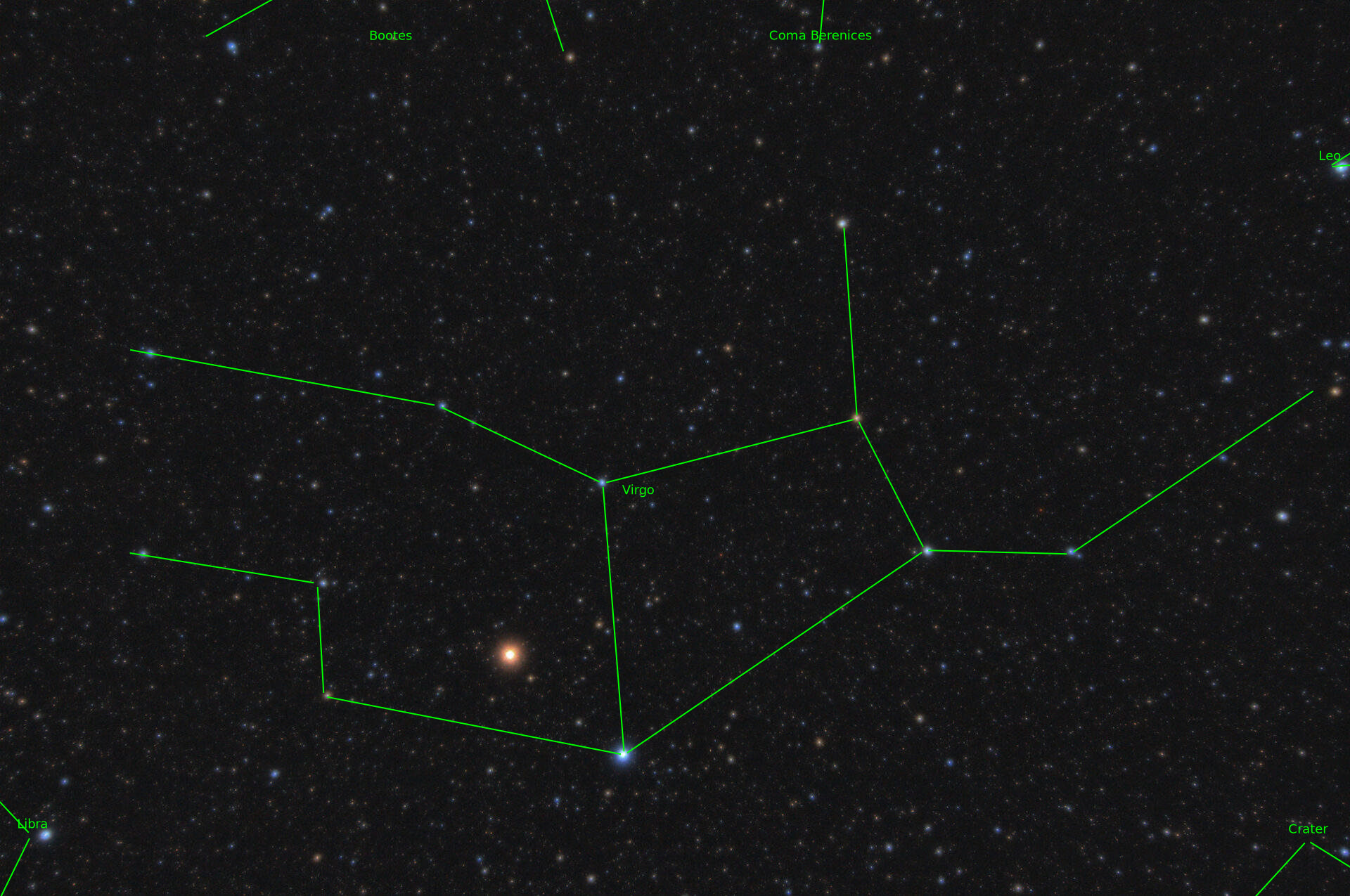 Sternkarten-Overlay (Astrometry.net)
