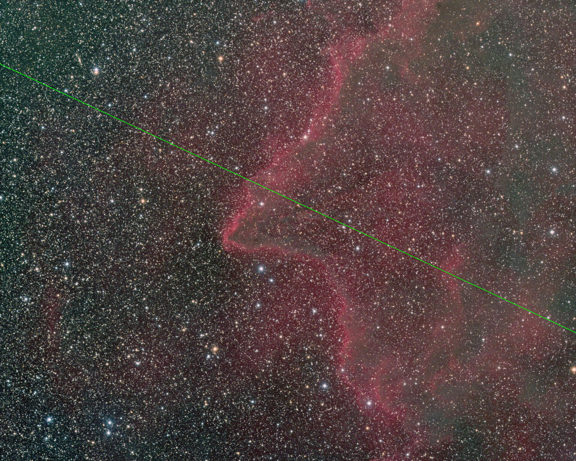 Sternkarten-Overlay (Astrometry.net)
