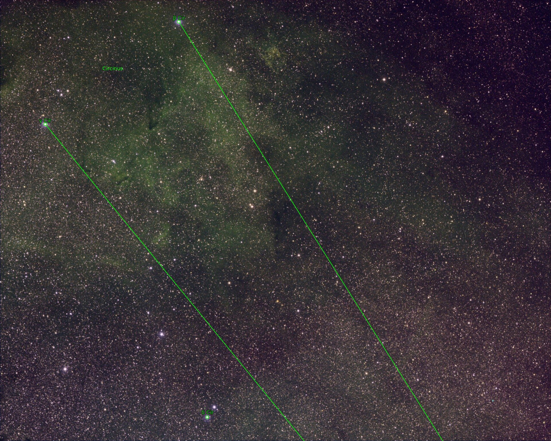 Sternkarten-Overlay (Astrometry.net)