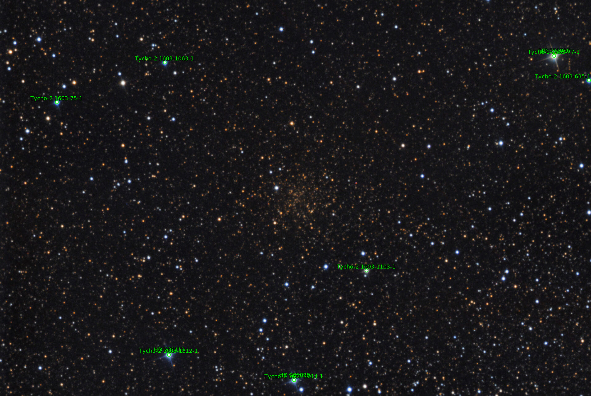 Sternkarten-Overlay (Astrometry.net)