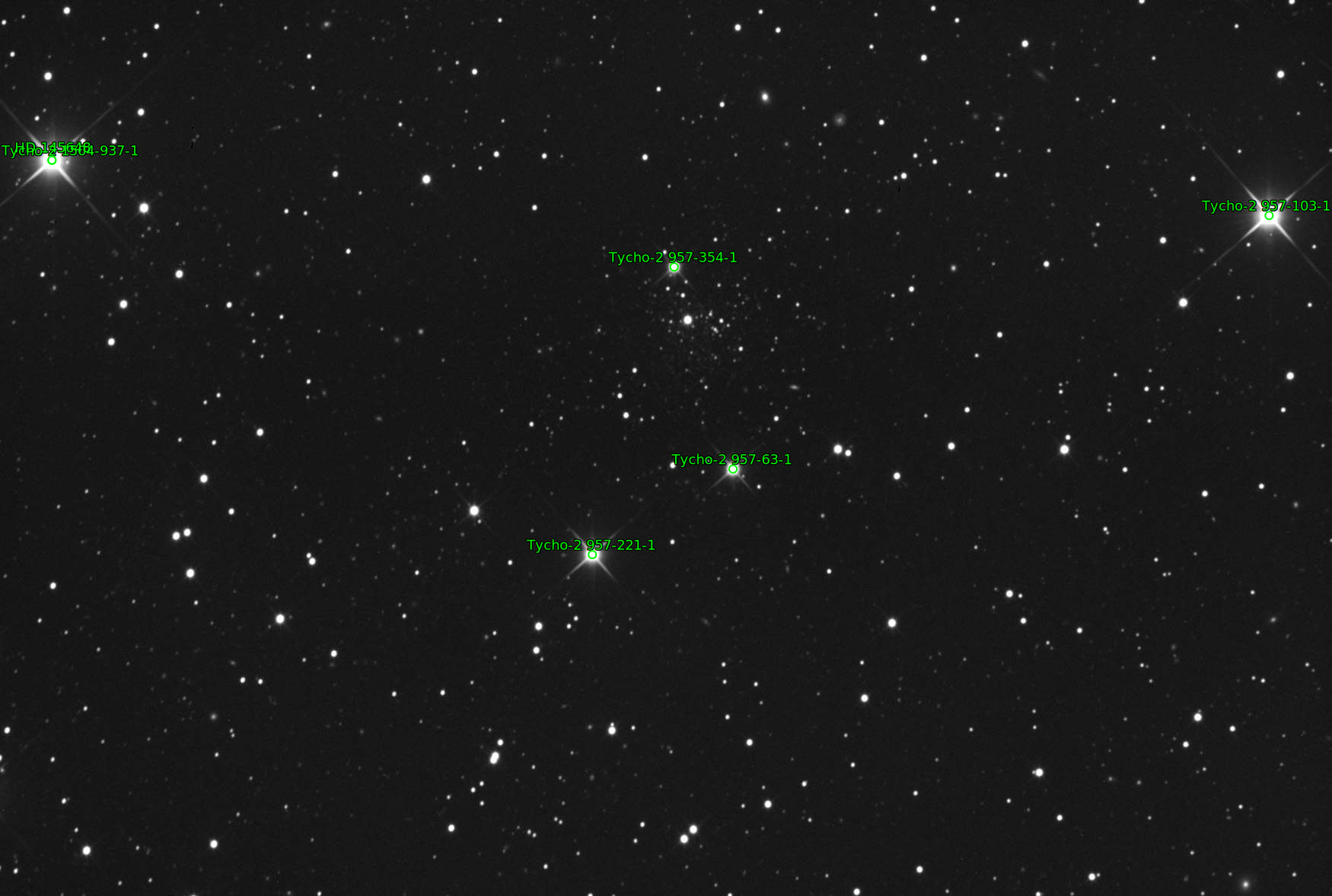 Sternkarten-Overlay (Astrometry.net)
