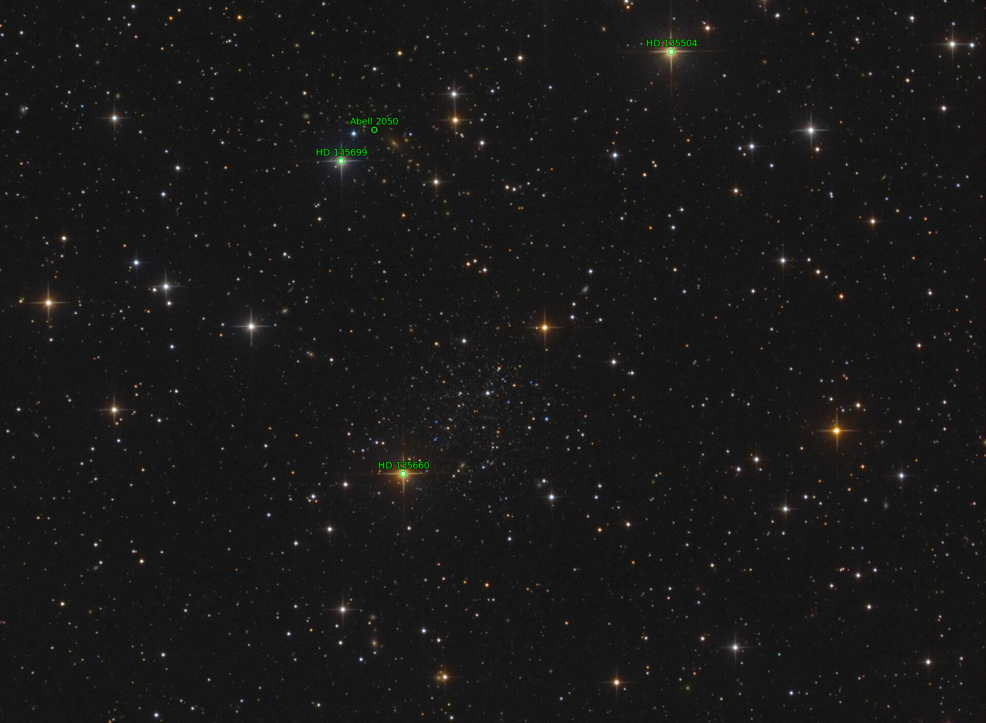 Sternkarten-Overlay (Astrometry.net)