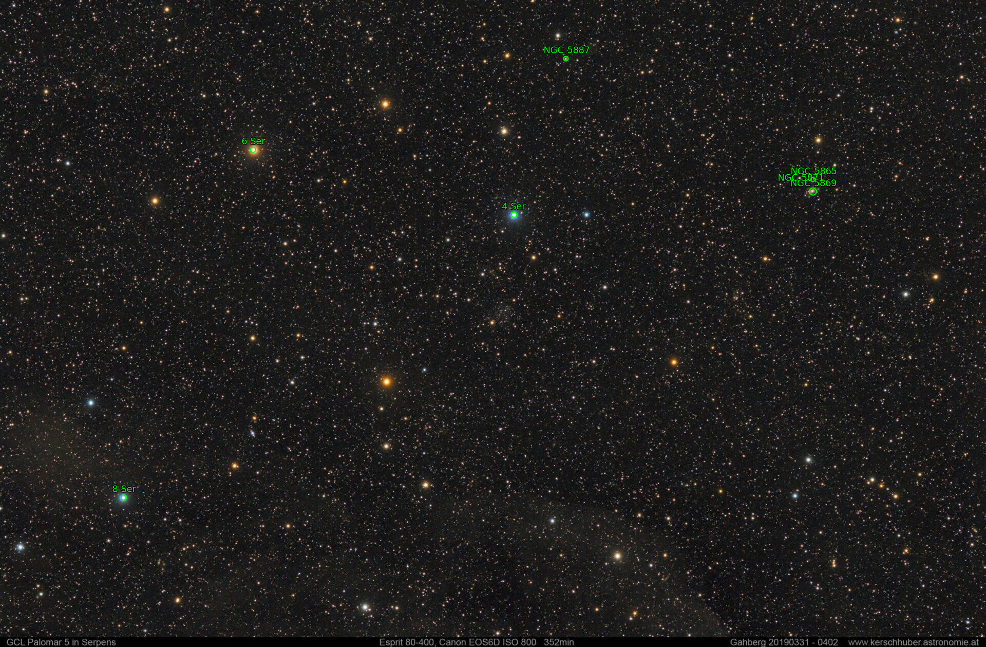 Sternkarten-Overlay (Astrometry.net)