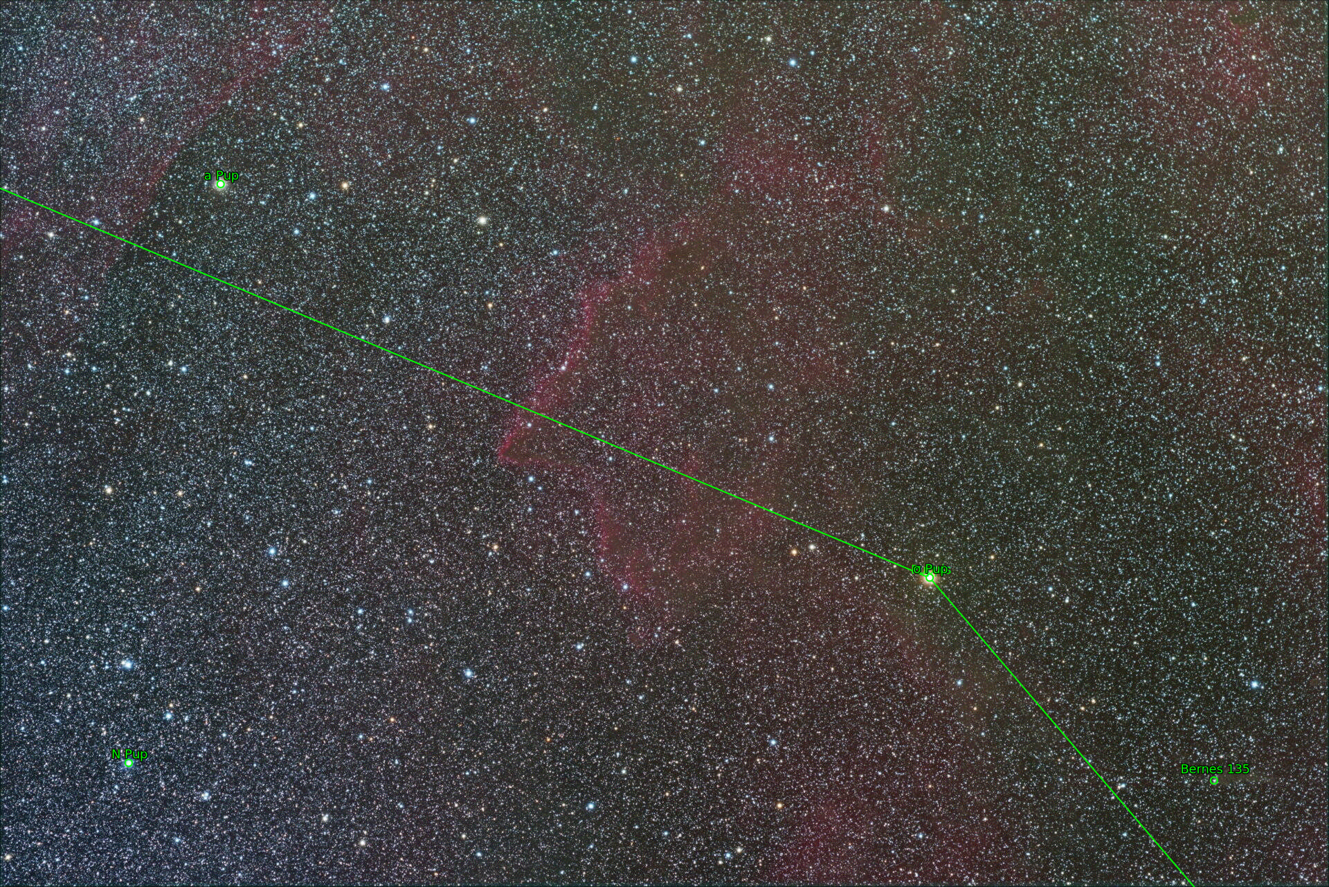 Sternkarten-Overlay (Astrometry.net)