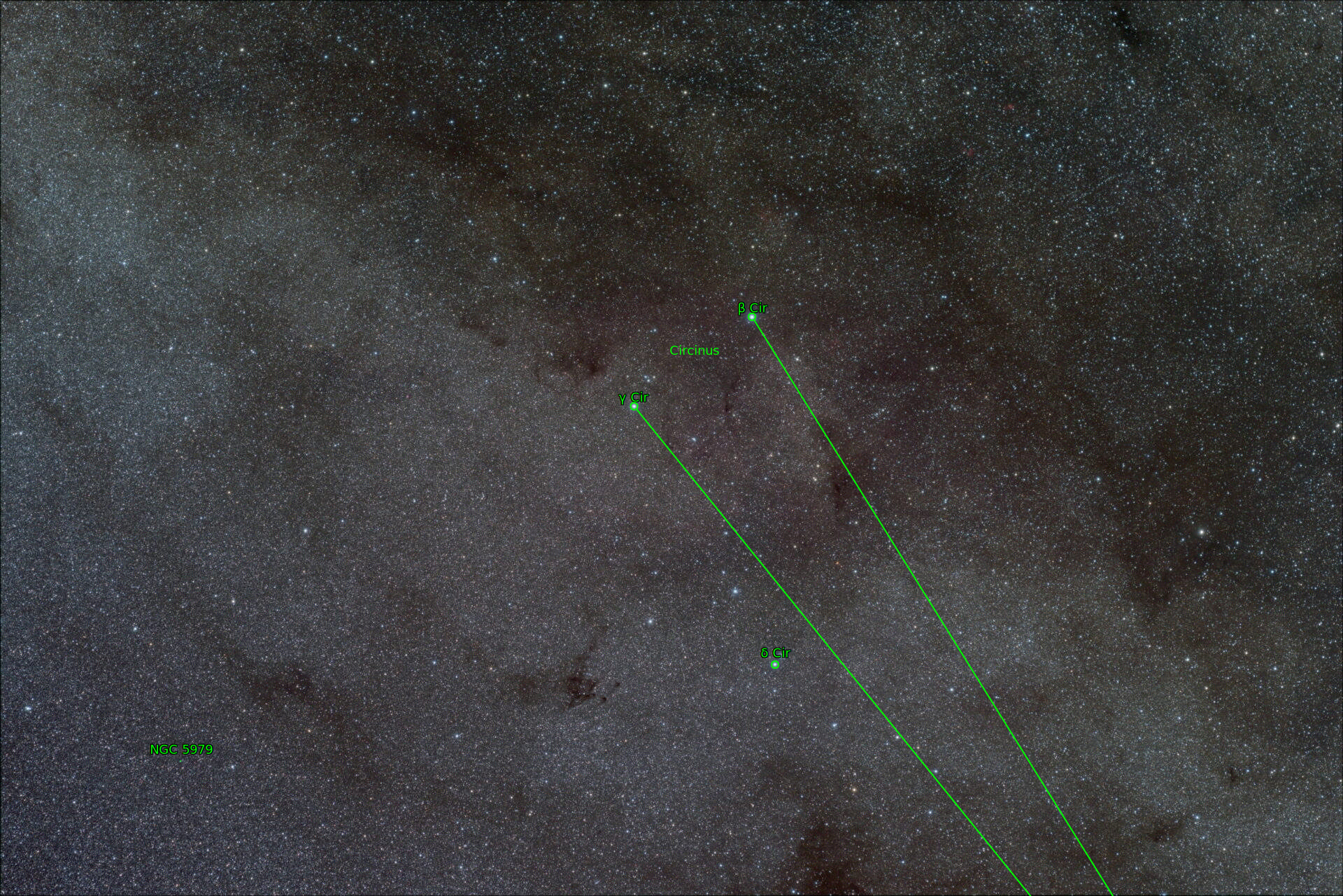 Sternkarten-Overlay (Astrometry.net)
