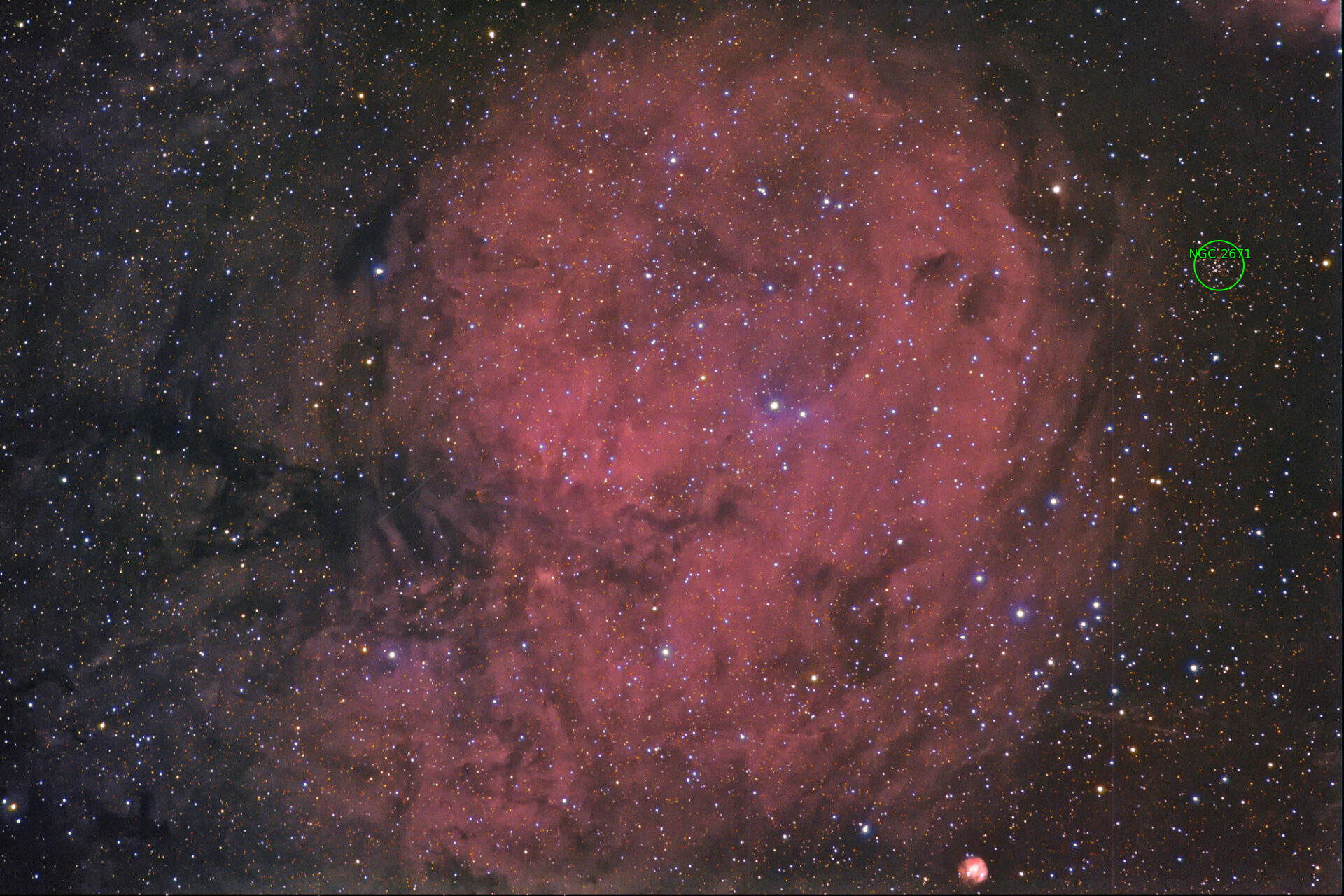 Sternkarten-Overlay (Astrometry.net)