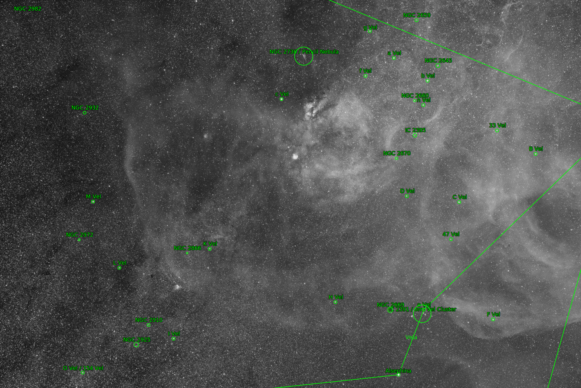 Sternkarten-Overlay (Astrometry.net)