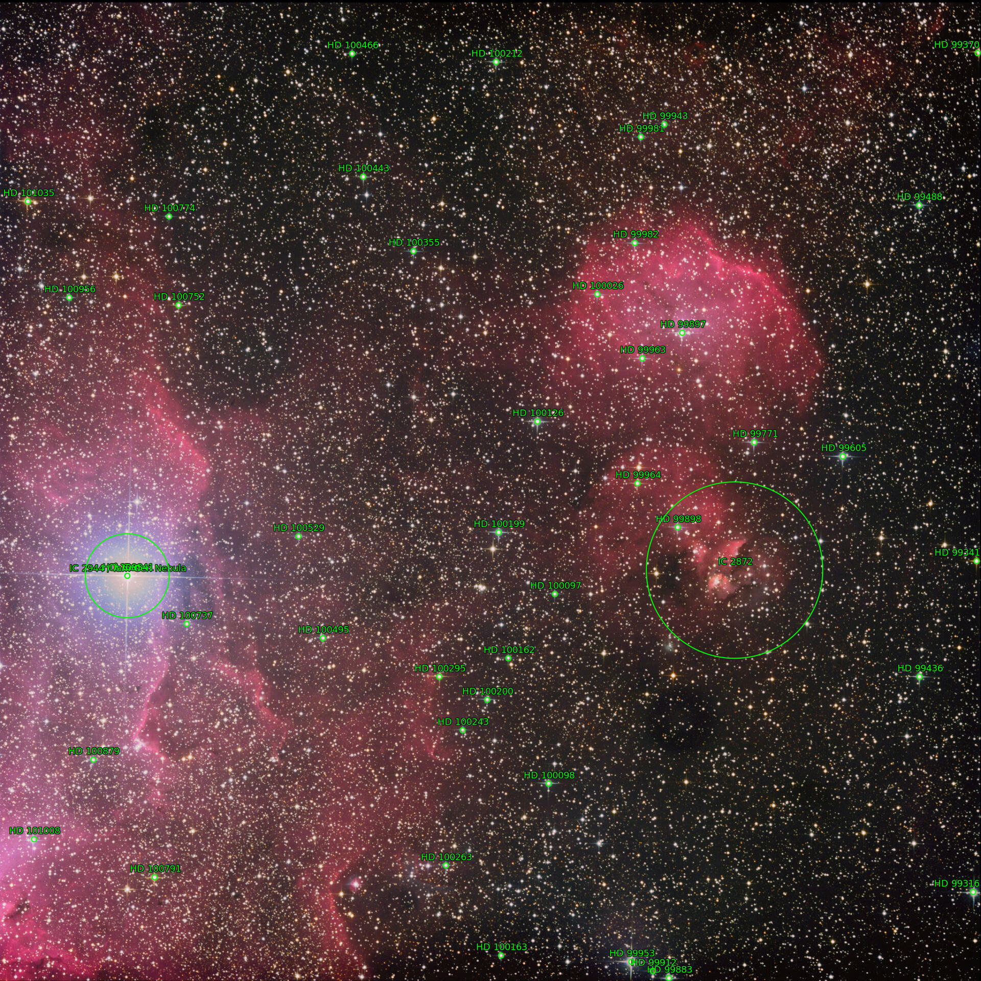 Sternkarten-Overlay (Astrometry.net)