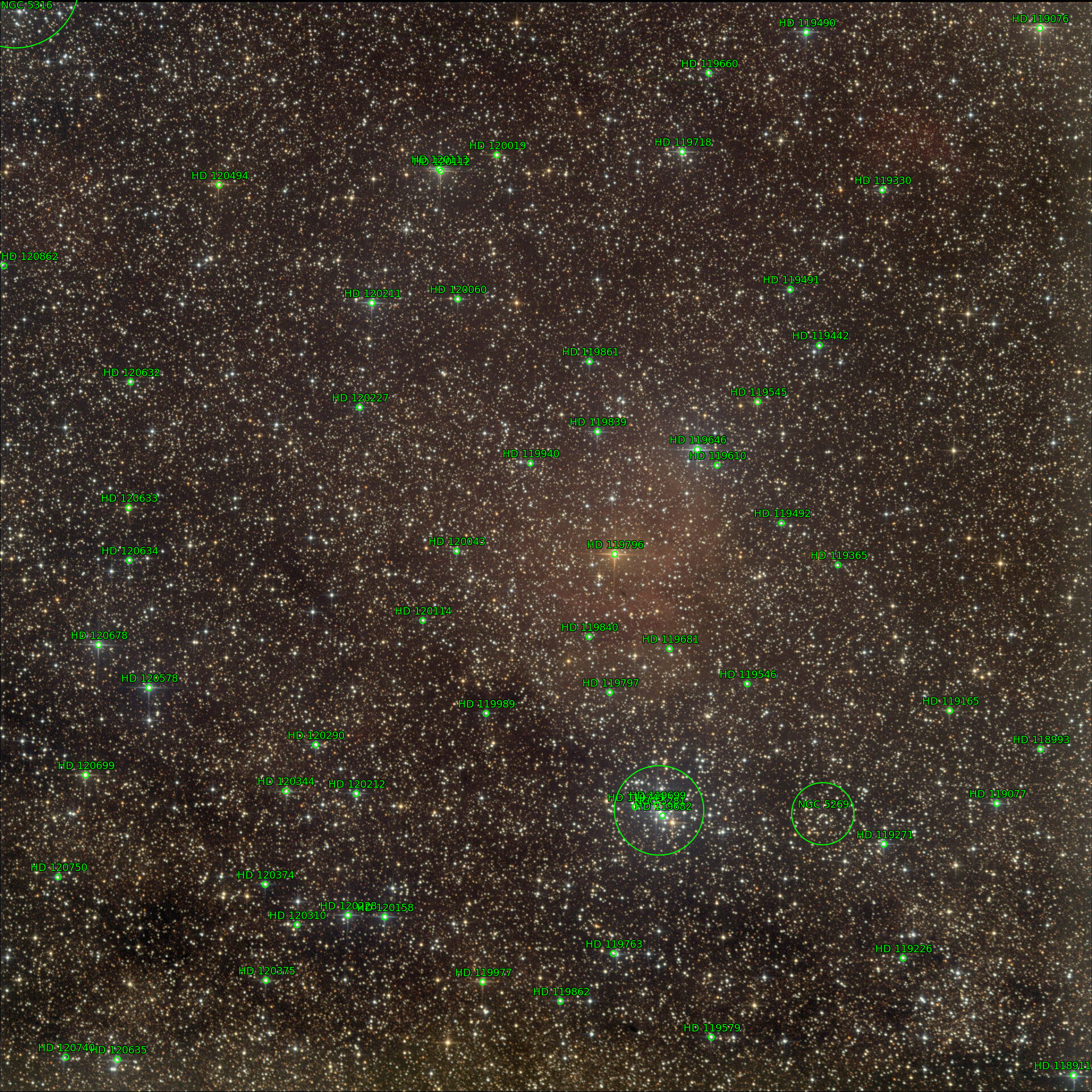 Sternkarten-Overlay (Astrometry.net)
