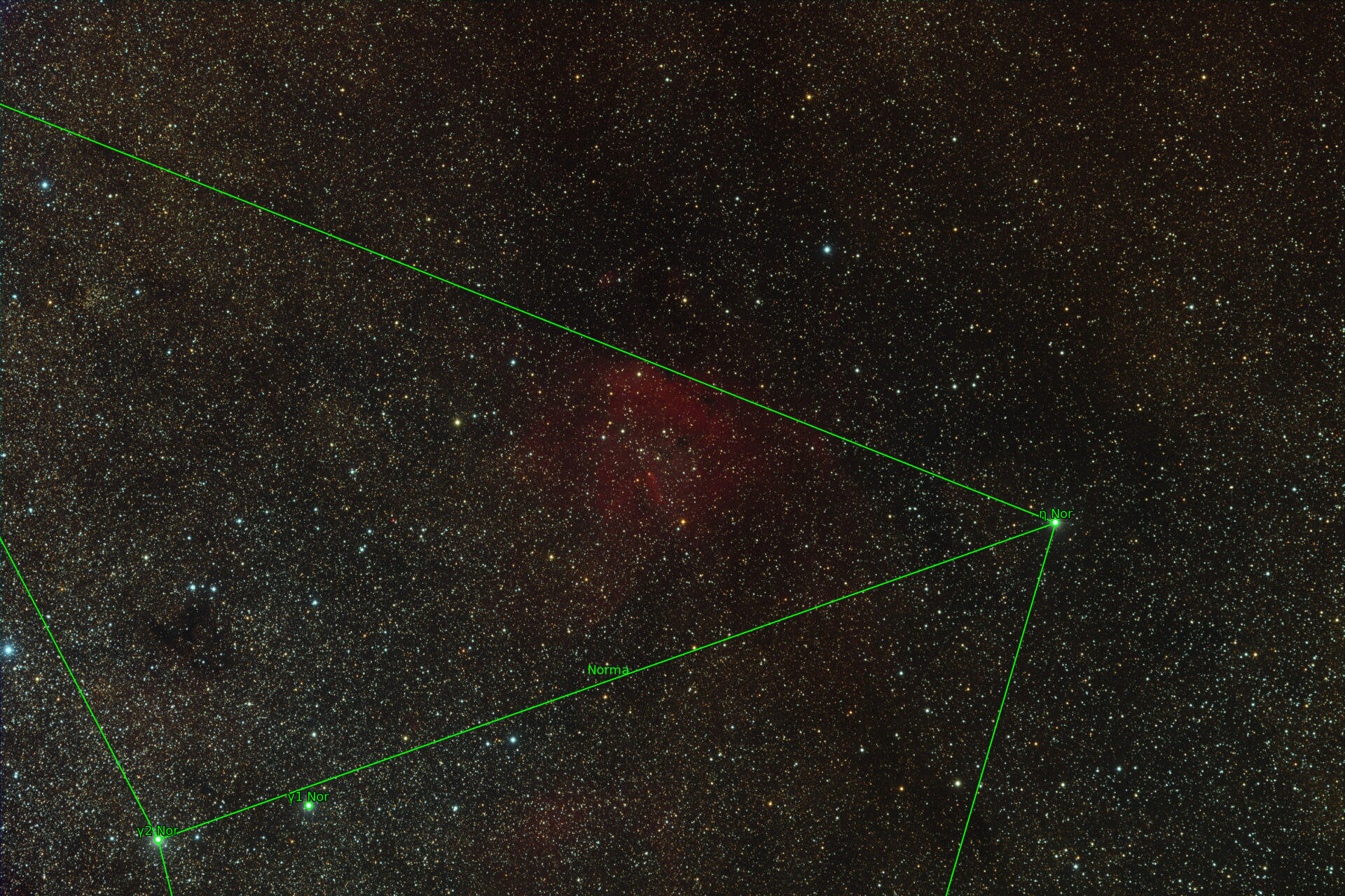 Sternkarten-Overlay (Astrometry.net)