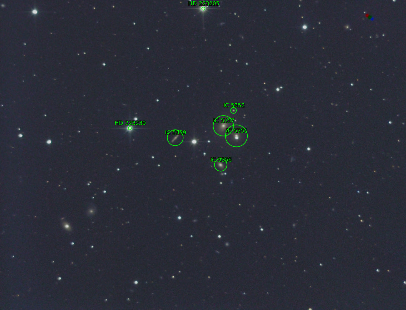 Sternkarten-Overlay (Astrometry.net)