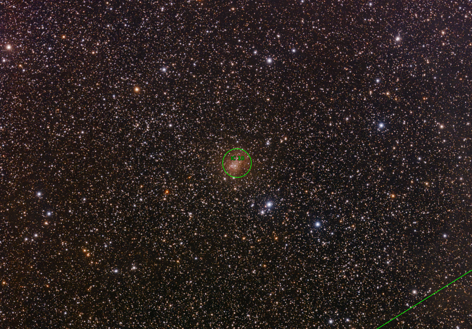 Sternkarten-Overlay (Astrometry.net)