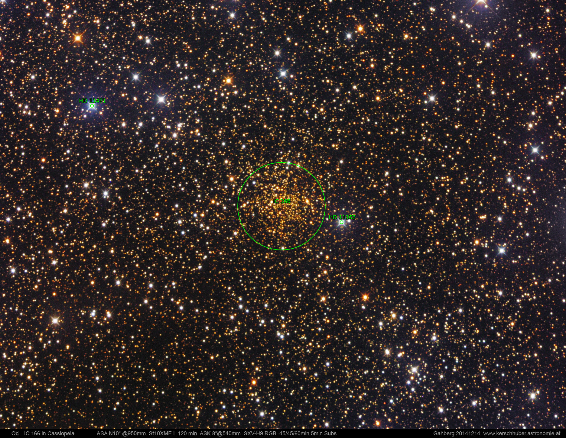 Sternkarten-Overlay (Astrometry.net)