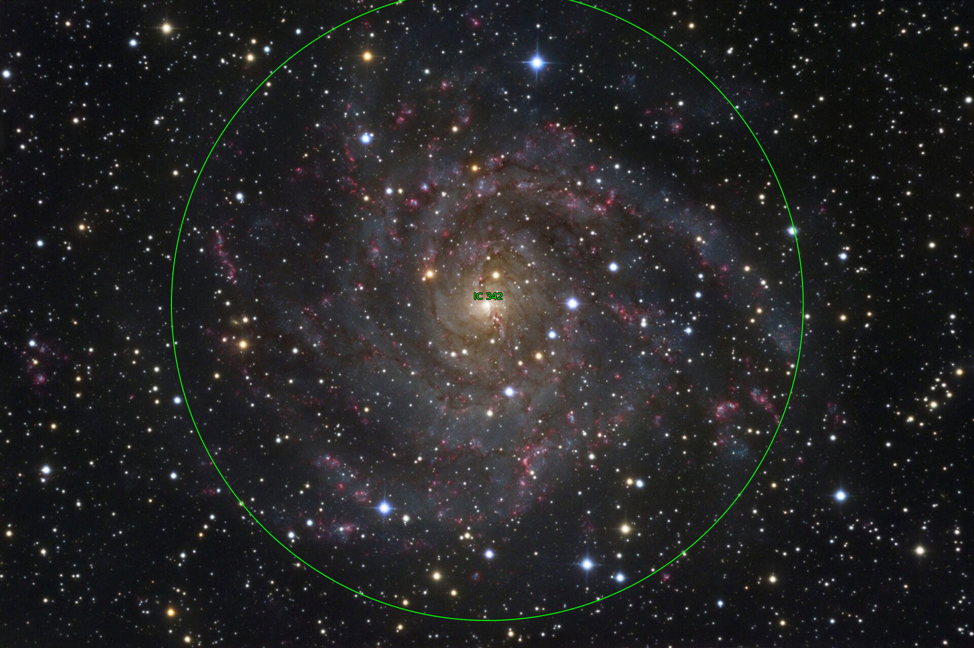 Sternkarten-Overlay (Astrometry.net)