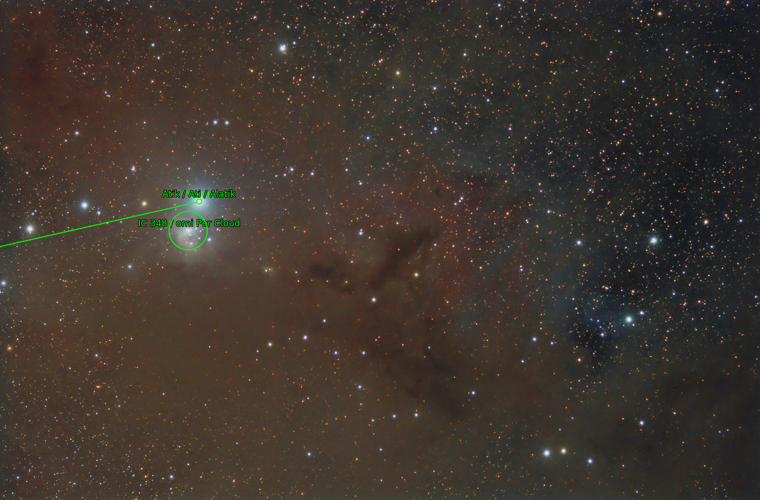 Sternkarten-Overlay (Astrometry.net)